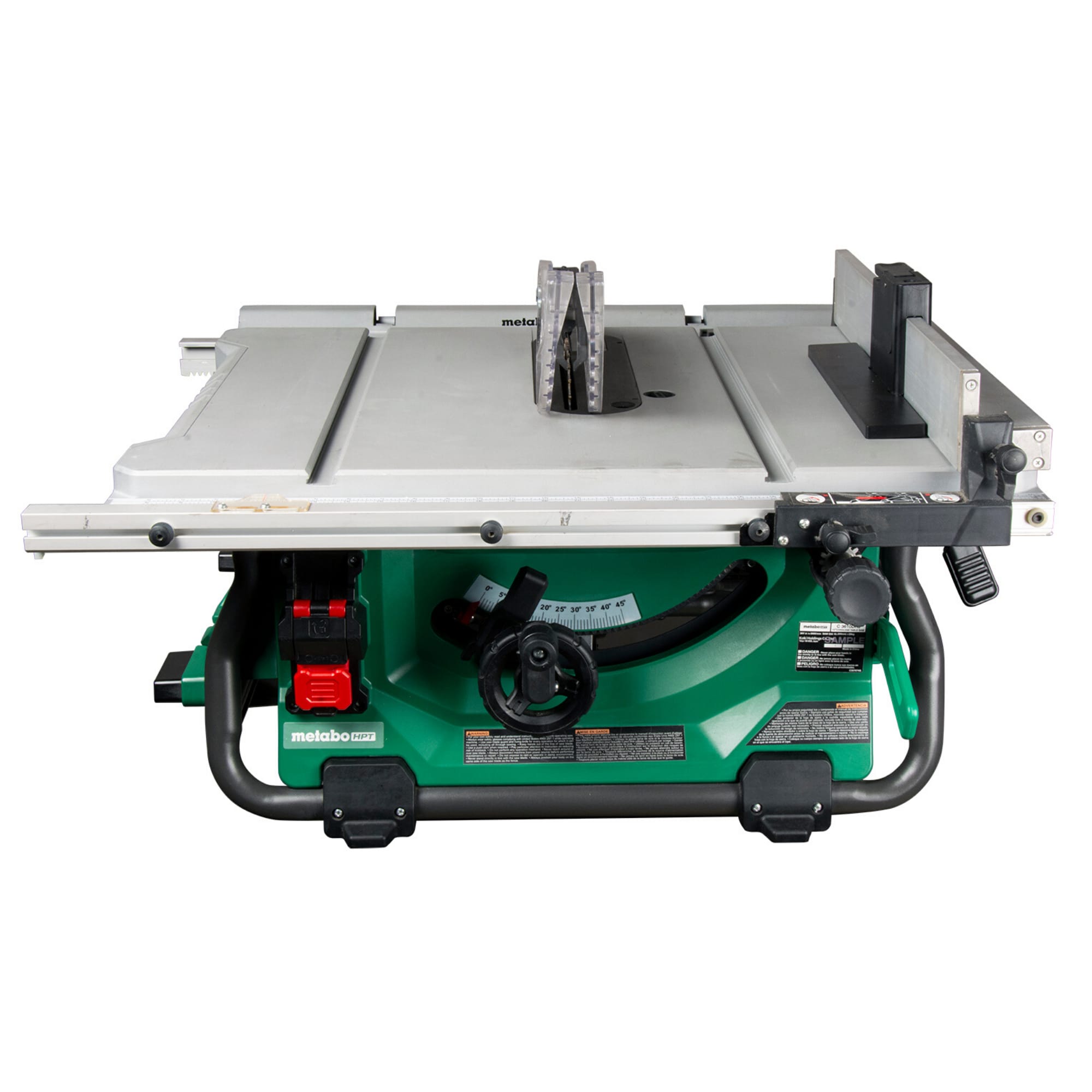 Sierra de mesa portátil MultiVolt de 10 pulgadas y 36 voltios para obra, modelo C3610DRJQ4M