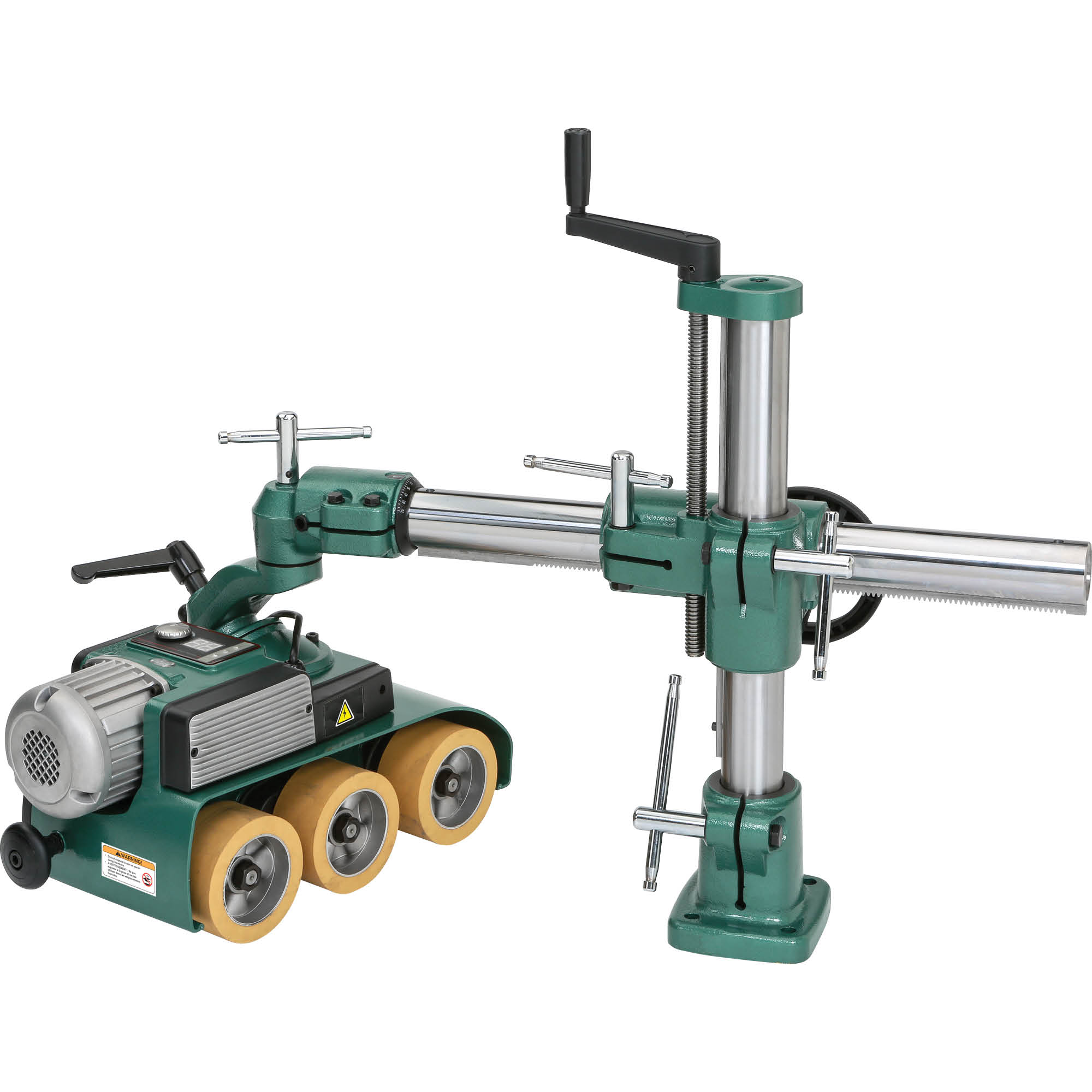 Alimentador de potencia de velocidad variable de 3 rodillos Grizzly Grizzly G0826 2/3 HP