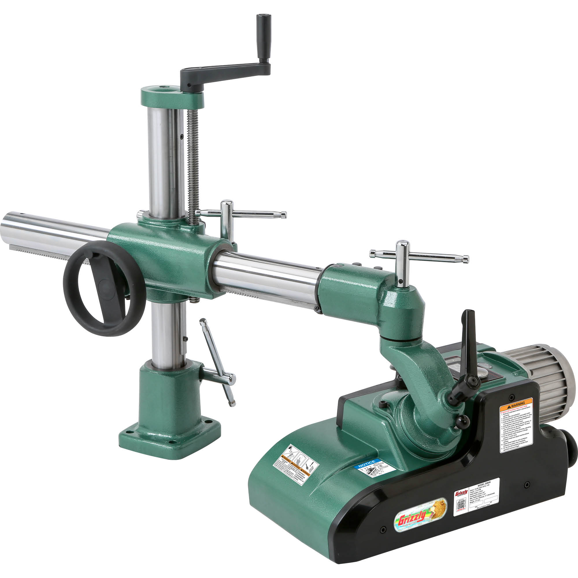 Alimentador de potencia de velocidad variable de 3 rodillos Grizzly Grizzly G0826 2/3 HP