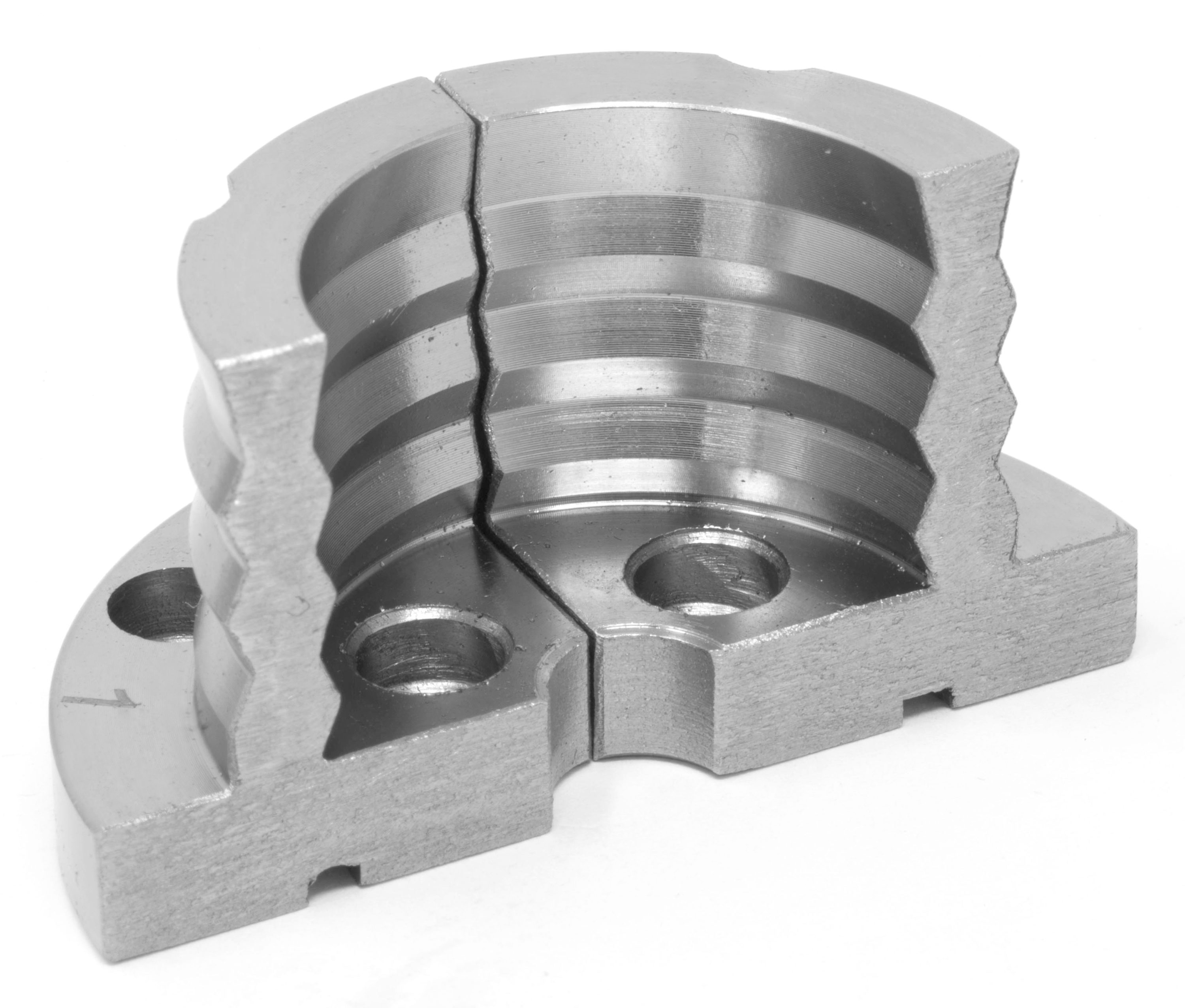 Mordazas de torno de 1.25 pulgadas de doble acanalado WEN La425g