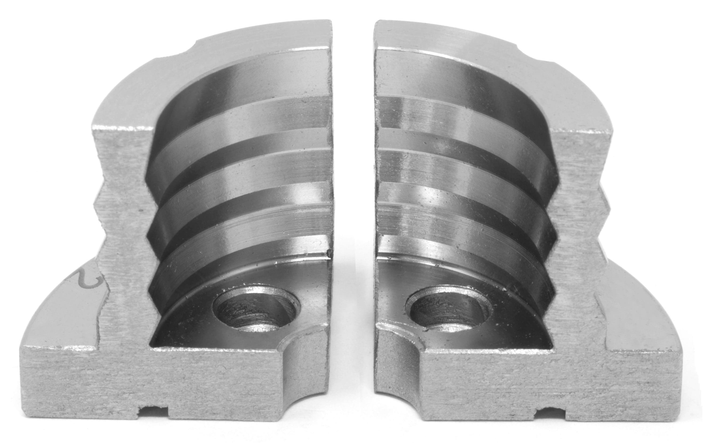 Mordazas de torno de 1.25 pulgadas de doble acanalado WEN La425g