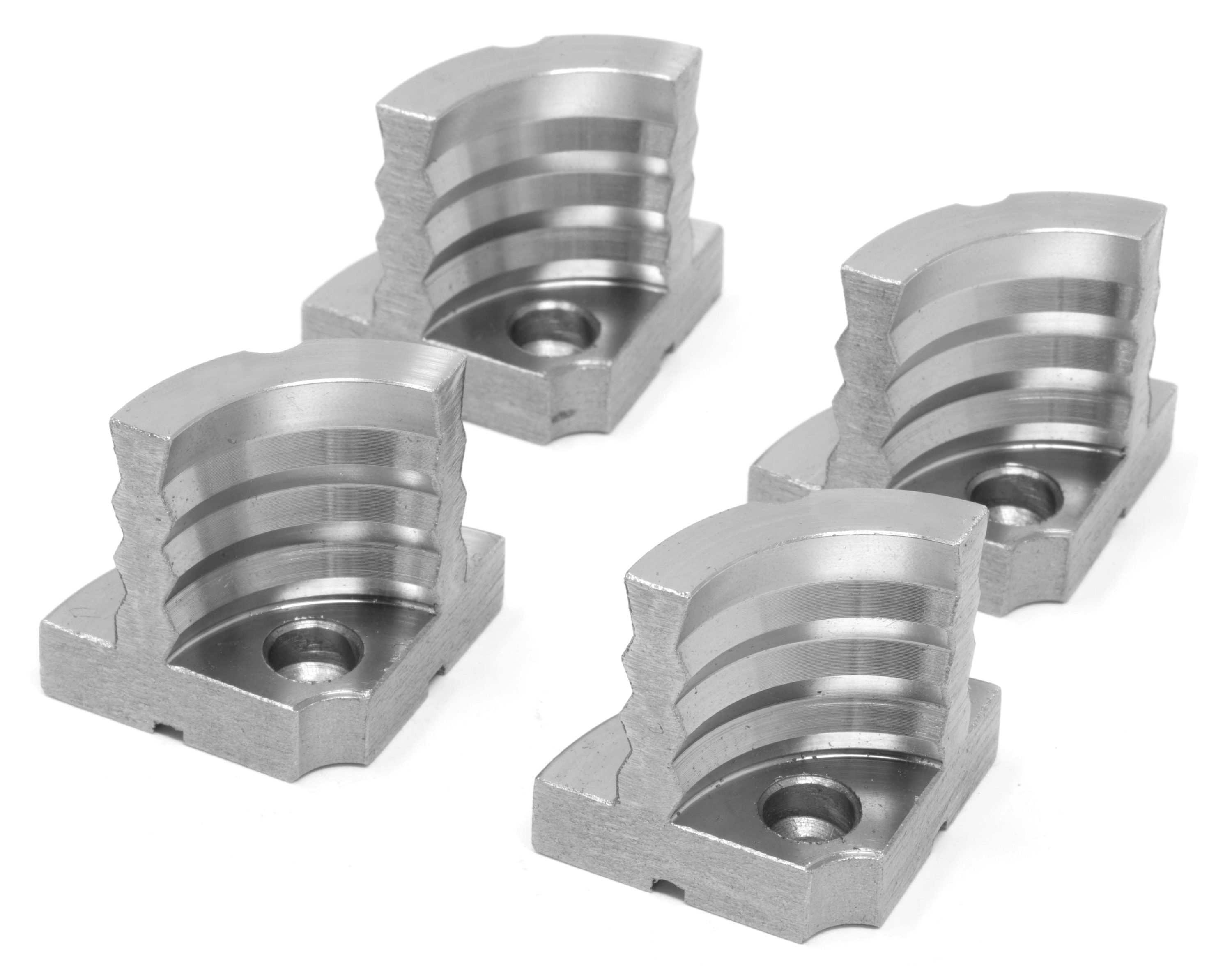 Mordazas de torno de 1.25 pulgadas de doble acanalado WEN La425g
