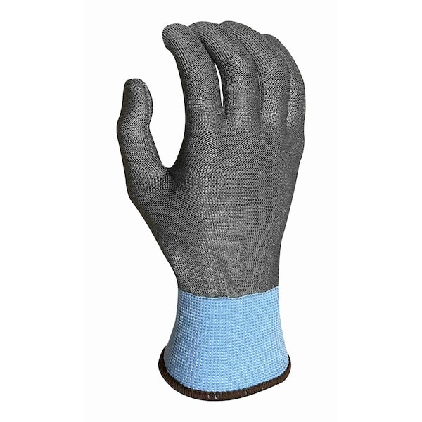 Guantes resistentes a cortes Armor Guys, Nivel A8 de corte, 15g, gris/azul claro, XL - 20-089-XL