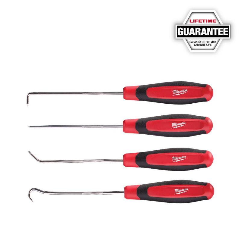 Set de herramientas mecánicas Milwaukee de 3/8 pulgadas, con trinquete SAE/Métrico y juego de dados con juegos de gancho y piqueta, y juego de barras de palanca (66 piezas) - 48-22-9008-48-22-9214-48-22-9215.
