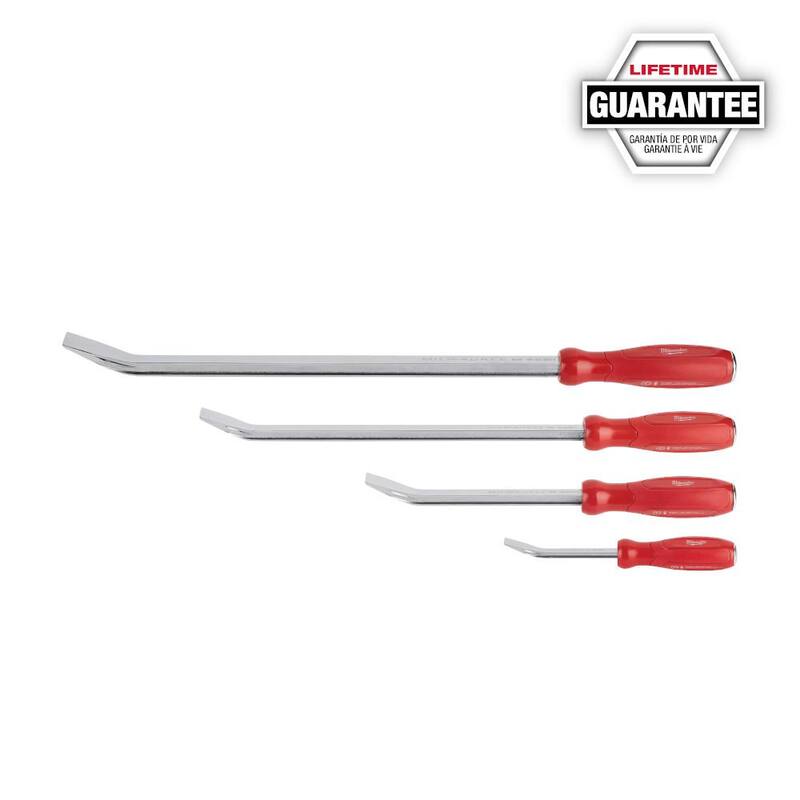 Set de herramientas mecánicas Milwaukee de 3/8 pulgadas, con trinquete SAE/Métrico y juego de dados con juegos de gancho y piqueta, y juego de barras de palanca (66 piezas) - 48-22-9008-48-22-9214-48-22-9215.