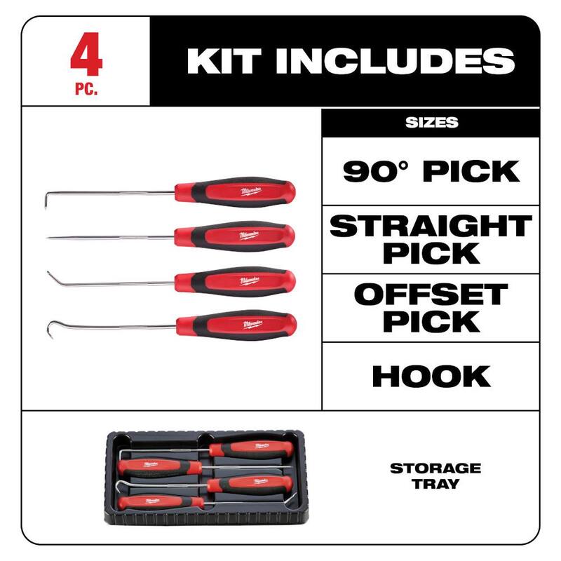 Set de herramientas mecánicas Milwaukee de 3/8 pulgadas, con trinquete SAE/Métrico y juego de dados con juegos de gancho y piqueta, y juego de barras de palanca (66 piezas) - 48-22-9008-48-22-9214-48-22-9215.