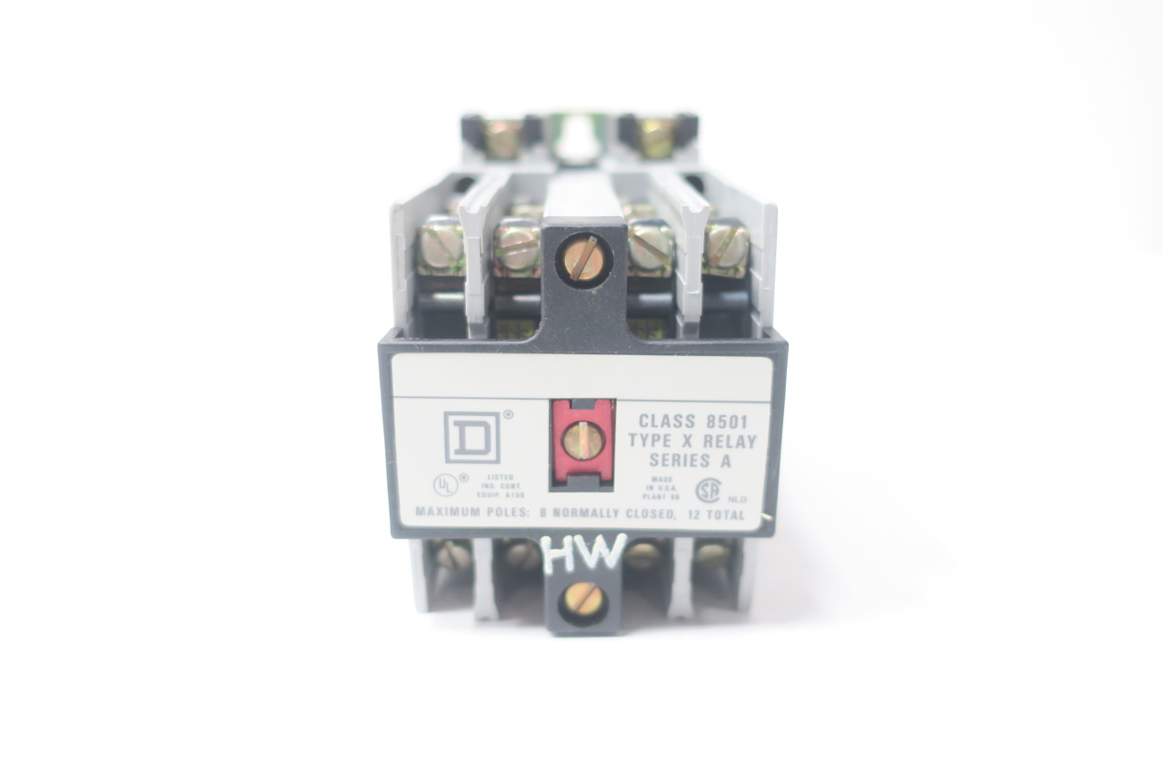 SQUARE D 8501 XO-42 480V-AC CONTROL RELAY - MRO INDUSTRIAL