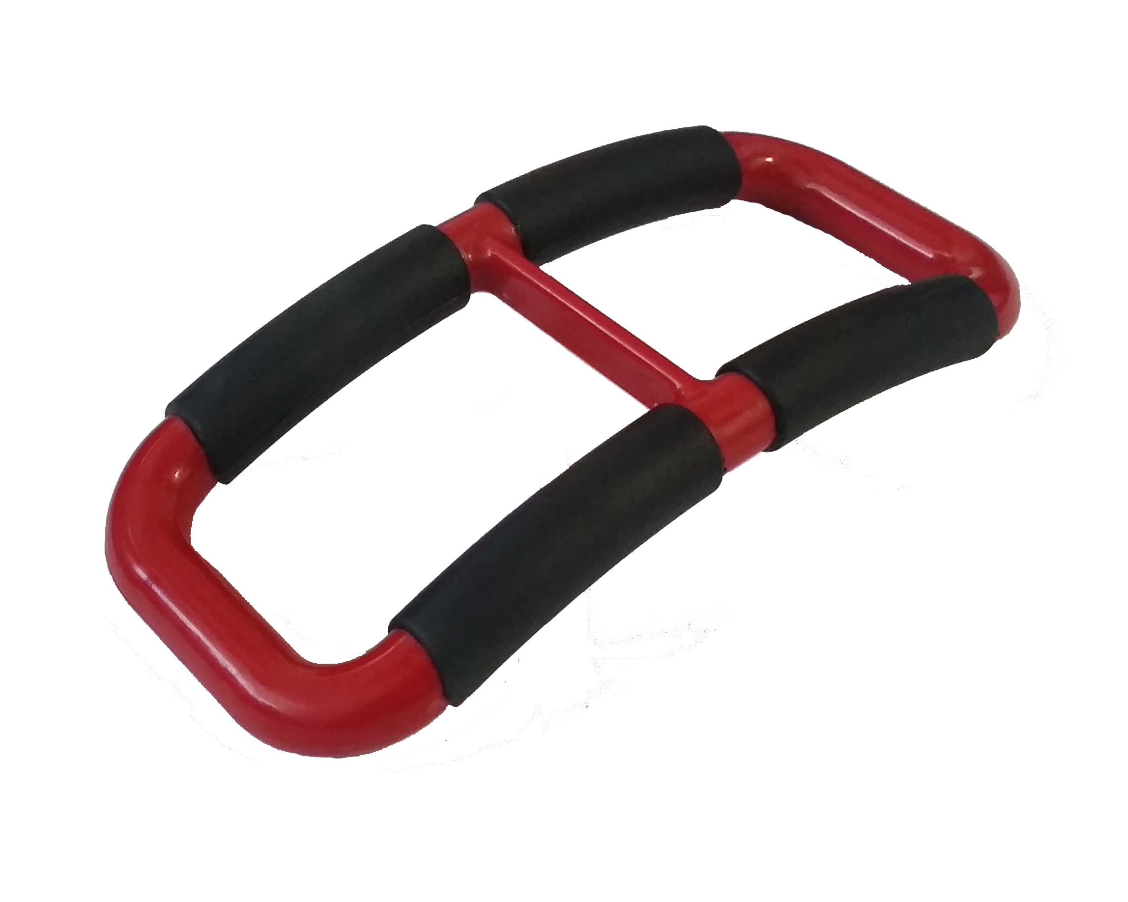 Kit de Protección Anticaídas Rojo Stander con Asa y Doble Soporte, Mangos con Cojines de Apoyo, Perfil Bajo y Portátil 3200-RD