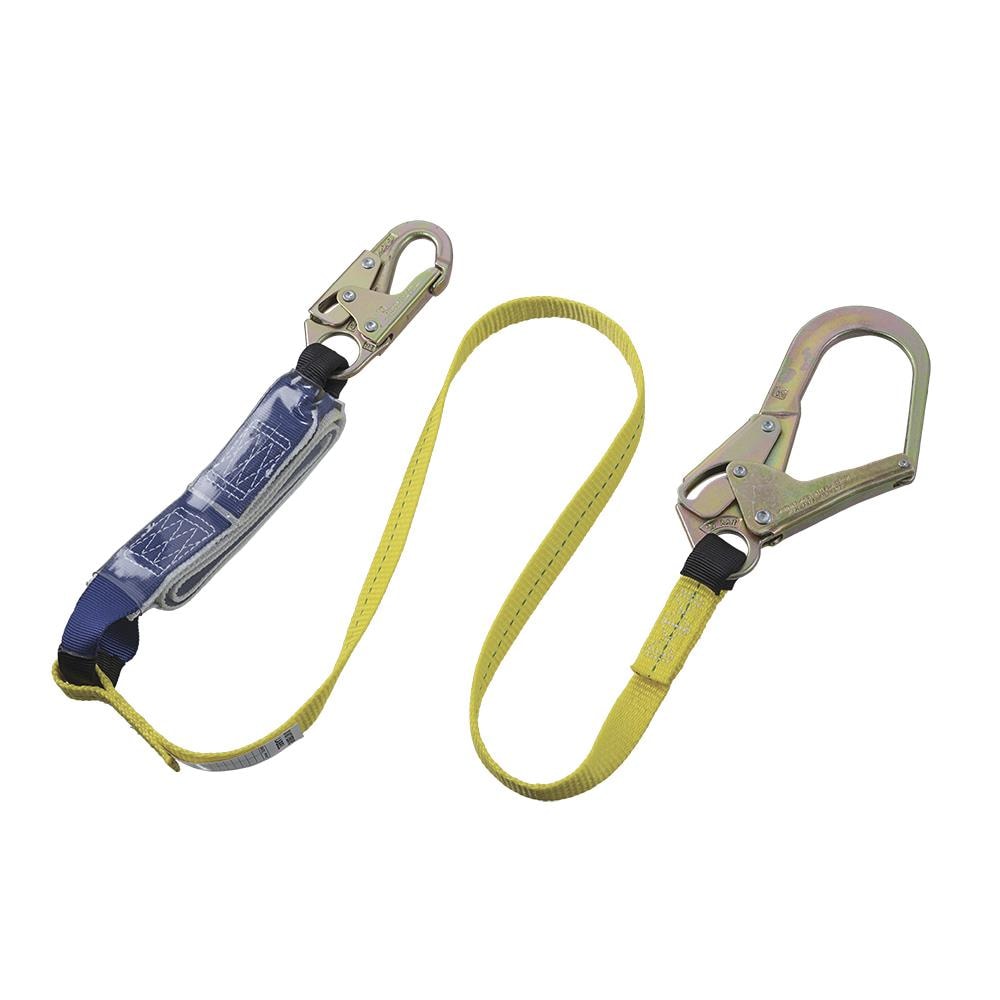 Arnes de seguridad completo, ajustable y ligero de PeakWorks, con lanyard de 6 pies, gancho de forma y bolsa de malla para transportar, kit de cumplimiento, verde, talla única 19 pulg. de alto x 17 pulg. de largo x 14 pulg. de ancho V8252316.