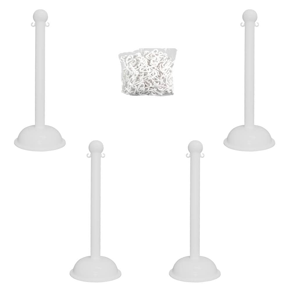 Poste y Cadena de Servicio Pesado Blanca Mr. Chain Kit 71301-4