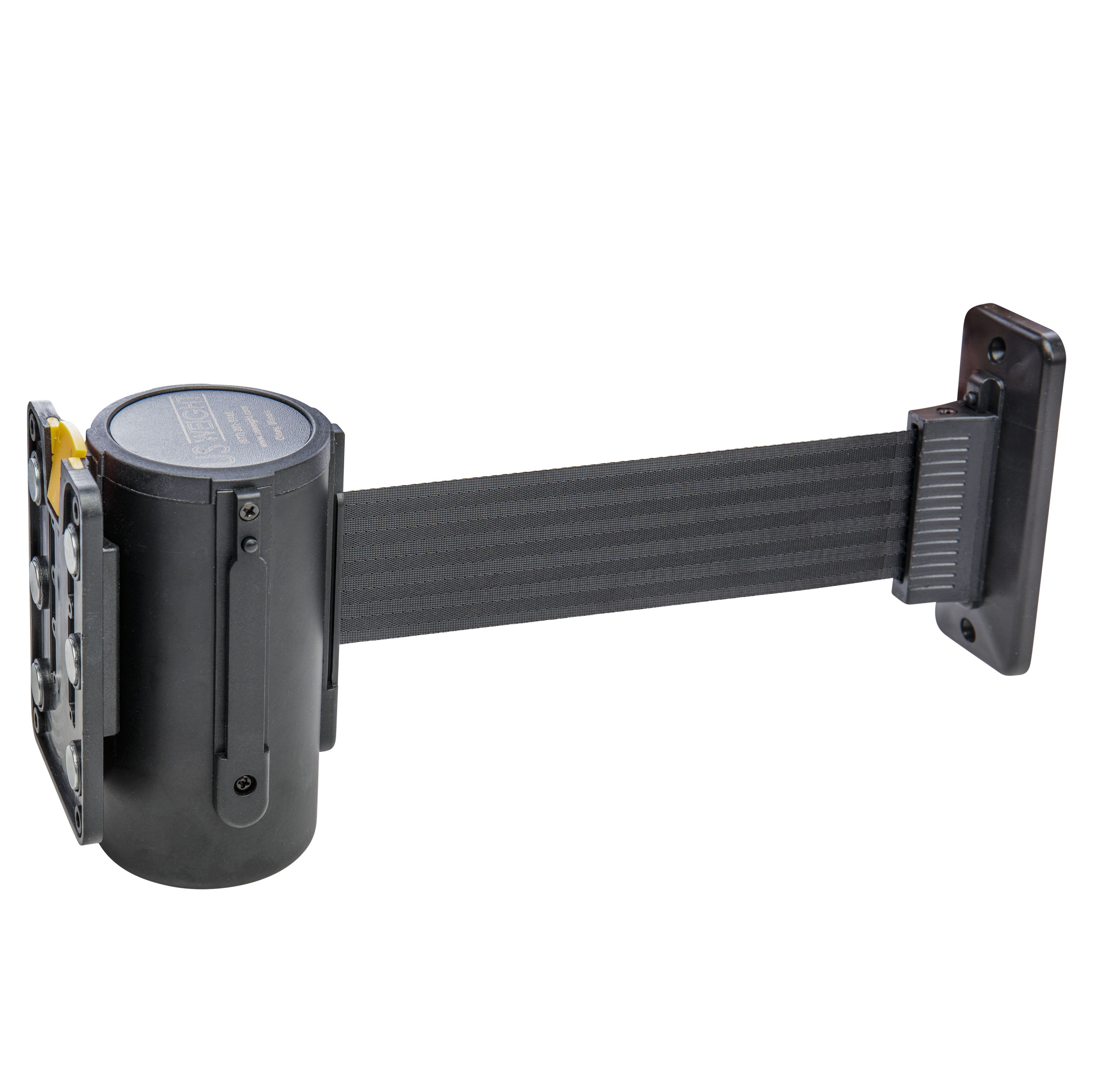 Soporte de pared magnético US Weight con cinta retráctil negra de 7.5 pies y sistema de frenado de seguridad U2502