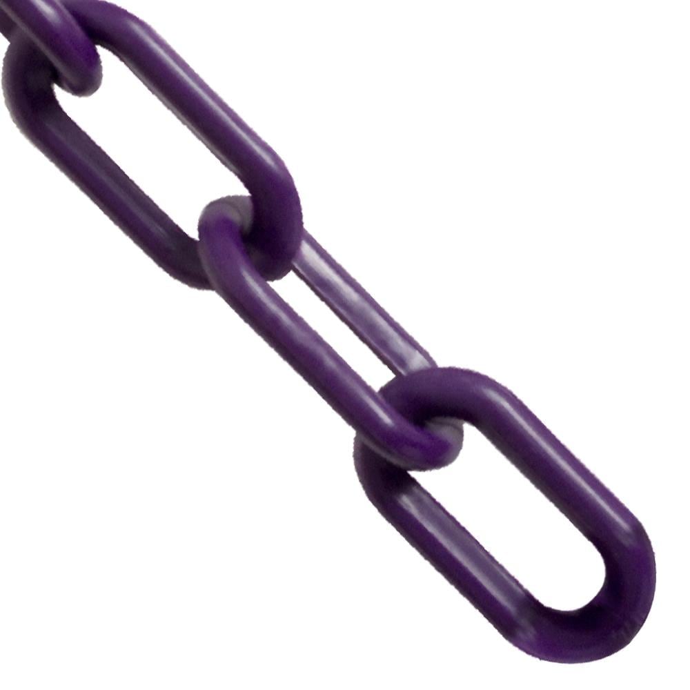 Cadena Morada de Plástico de 1.5 pulg. (#6, 38mm) x 50 pies "Mr. Chain" 30023-50