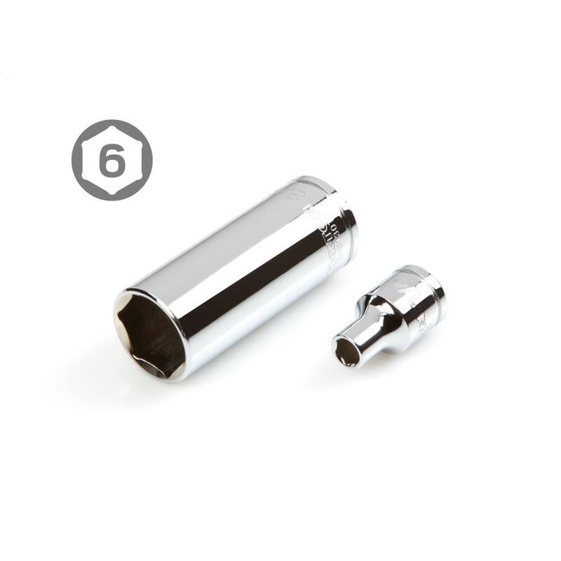Juego de dados de 6 puntas y trinquete TEKTON de 3/8 pulgadas, 34 piezas (de 1/4 a 1 pulgada) - SKT15101