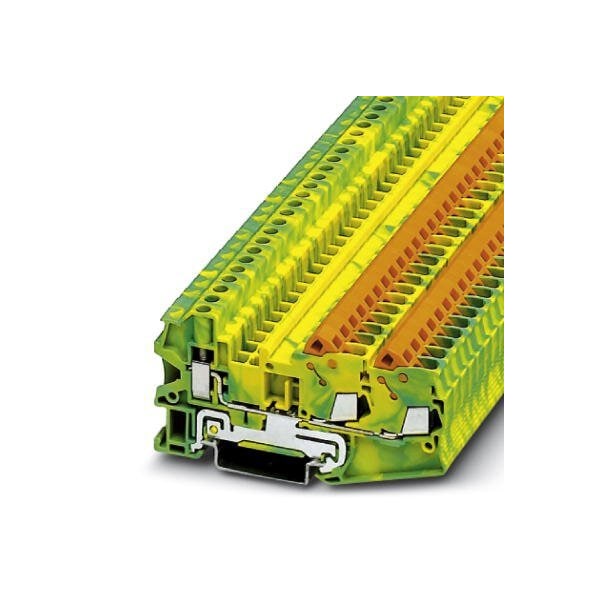 Terminal de paso doble QTCU 2 5-TWIN-PE de Phoenix Contact - 3050329