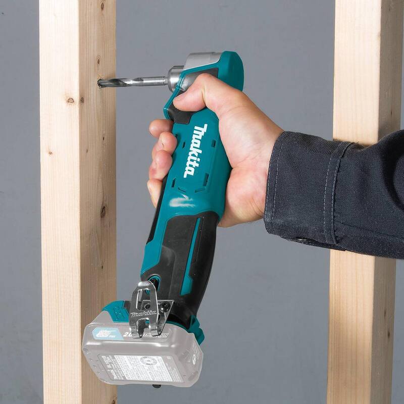 Makita 12V máx CXT Taladro angular inalámbrico de 3/8 pulgadas con ion de litio (solo la herramienta) - AD03Z