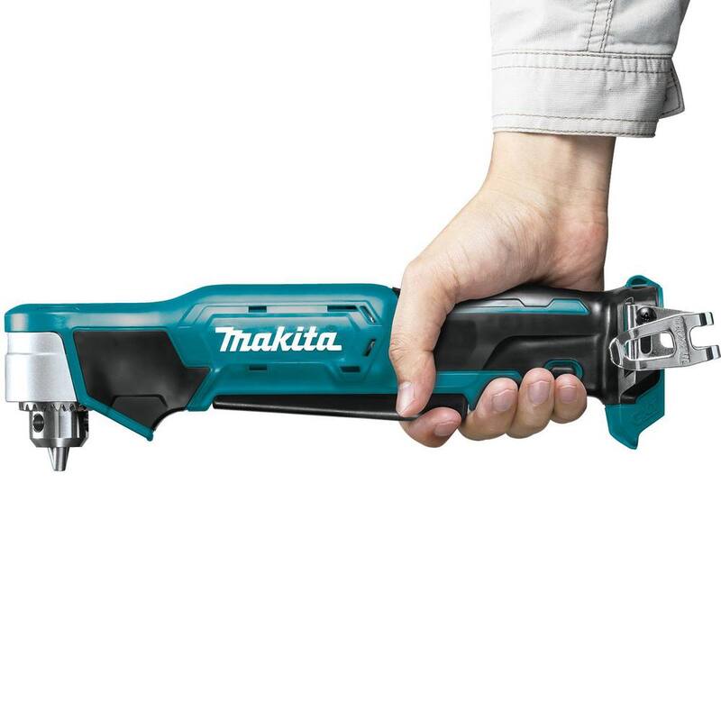 Makita 12V máx CXT Taladro angular inalámbrico de 3/8 pulgadas con ion de litio (solo la herramienta) - AD03Z