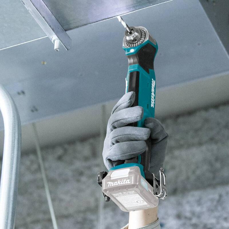 Makita 12V máx CXT Taladro angular inalámbrico de 3/8 pulgadas con ion de litio (solo la herramienta) - AD03Z