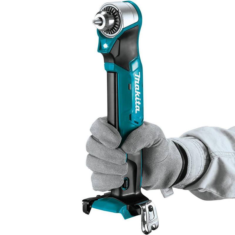 Makita 12V máx CXT Taladro angular inalámbrico de 3/8 pulgadas con ion de litio (solo la herramienta) - AD03Z