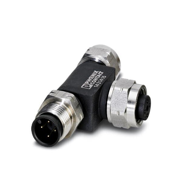 Distribuidor Phoenix Contact SAC-4P-M12T/2XM12 FF VA T - 1431416