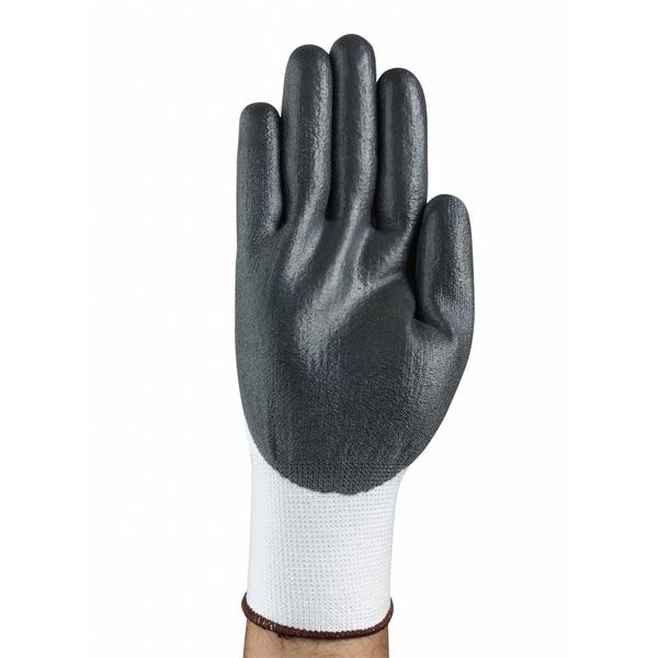 Guantes recubiertos resistentes a cortes Ansell, Nivel de corte A2, 13 ga, blanco, L (9) - 11-724.