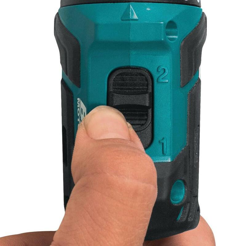 Makita 12V max CXT Lítio-Ion 3/8 pulg. Taladro martillo inalámbrico sin escobillas (Herramienta solamente) - PH05Z