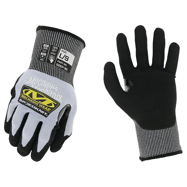 Mechanix Wear SpeedKnit(TM) S2EP33, Nivel de corte A3, calibre 18, azul, XL (10) - S2EP-33-010