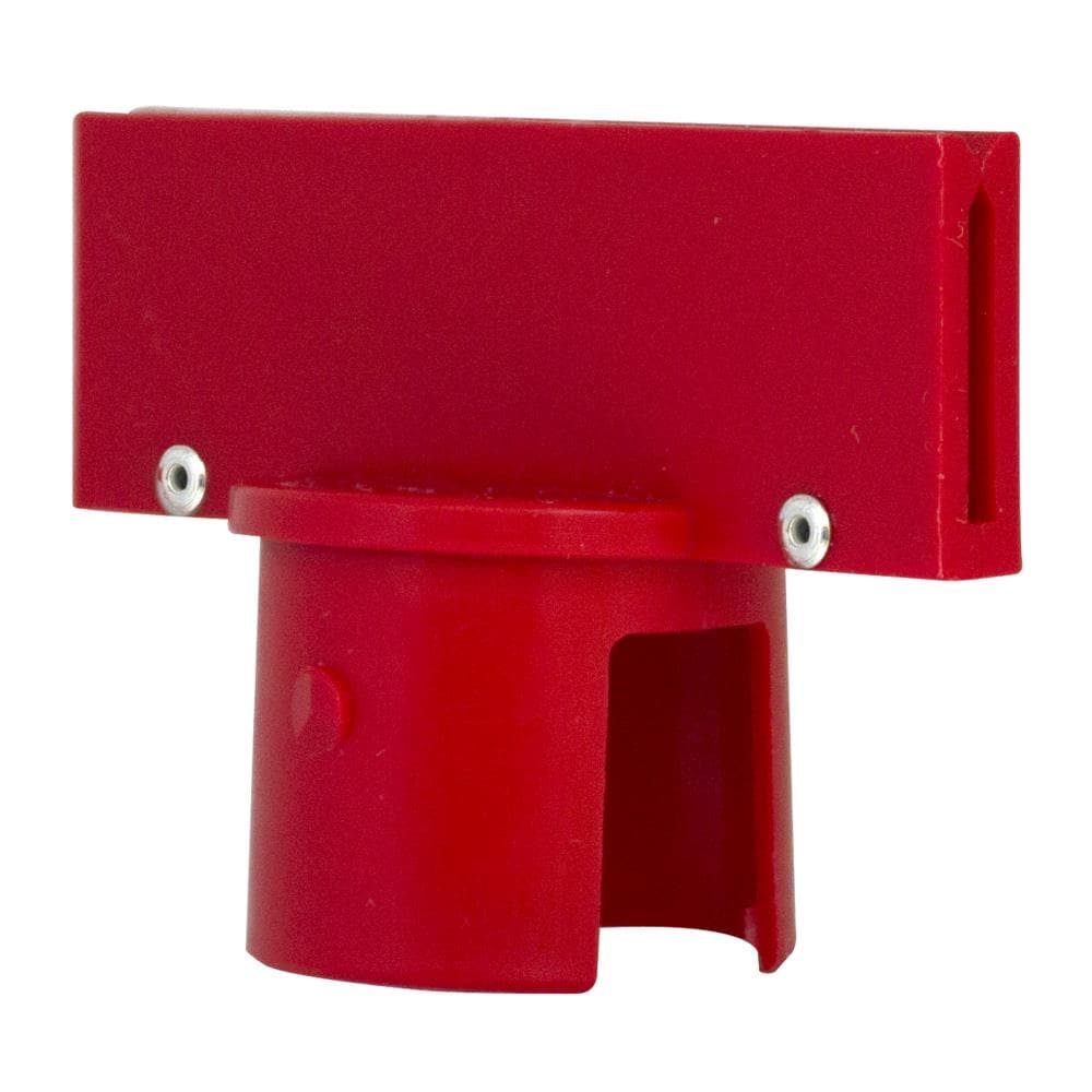 Adaptador de señal para poste mediano de servicio pesado Mr. Chain Rojo 92705