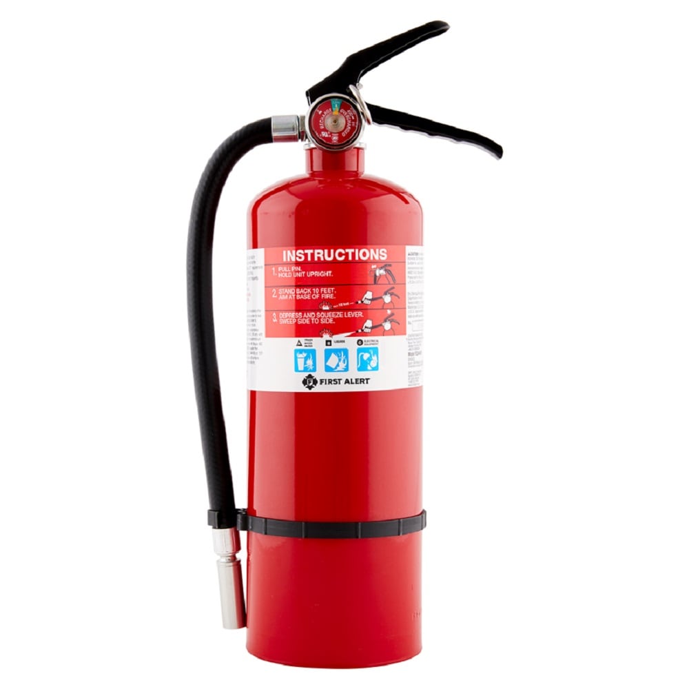 Extintor contra incendios recargable para uso comercial/residencial First Alert Pro 3-A:40-B:C PRO5.