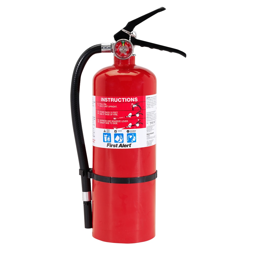 Extintor contra incendios recargable para uso comercial/residencial First Alert Pro 3-A:40-B:C PRO5.