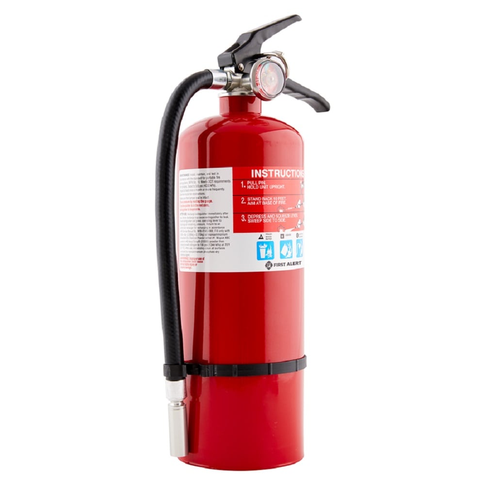 Extintor contra incendios recargable para uso comercial/residencial First Alert Pro 3-A:40-B:C PRO5.