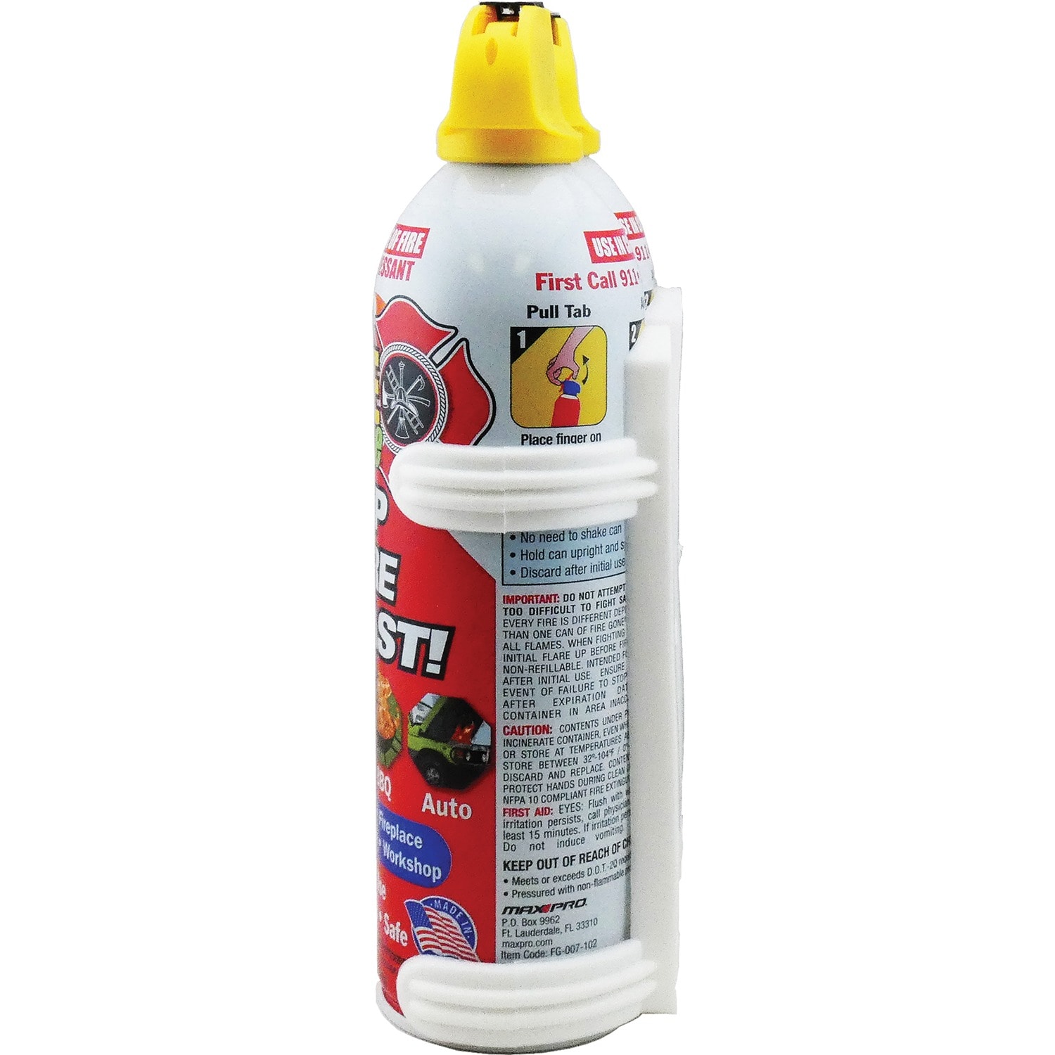 "Fire Gone Spray Extintor de Incendios Residencial 2-Pack 2-FG-7209"
