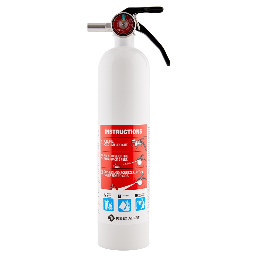 Extintor de incendios recargable residencial First Alert Marine 1-A:10-B:C MARINE1