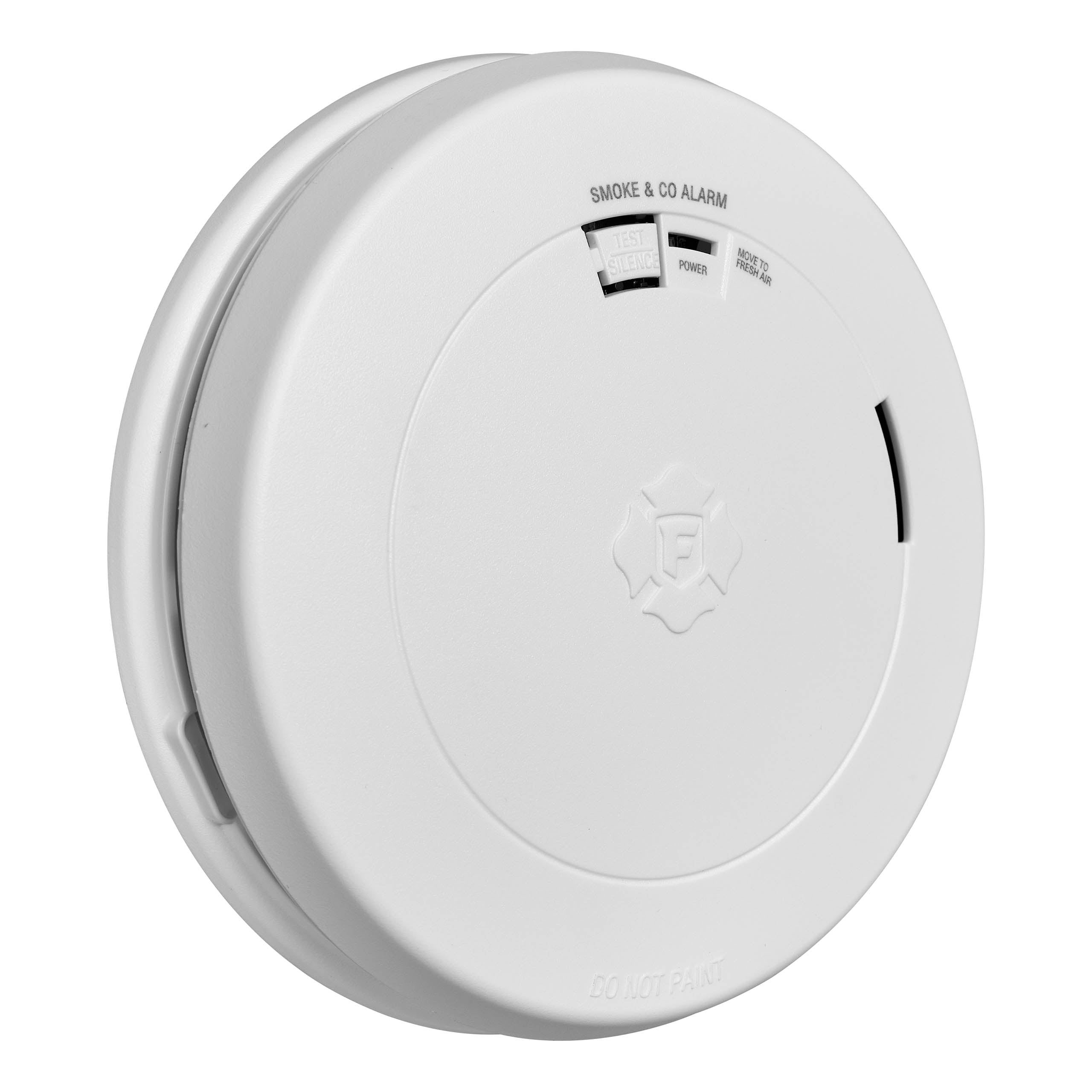 Detector de humo y monóxido de carbono combinado, operado por batería de 10 años de First Alert BRK, paquete de 6 1046801.