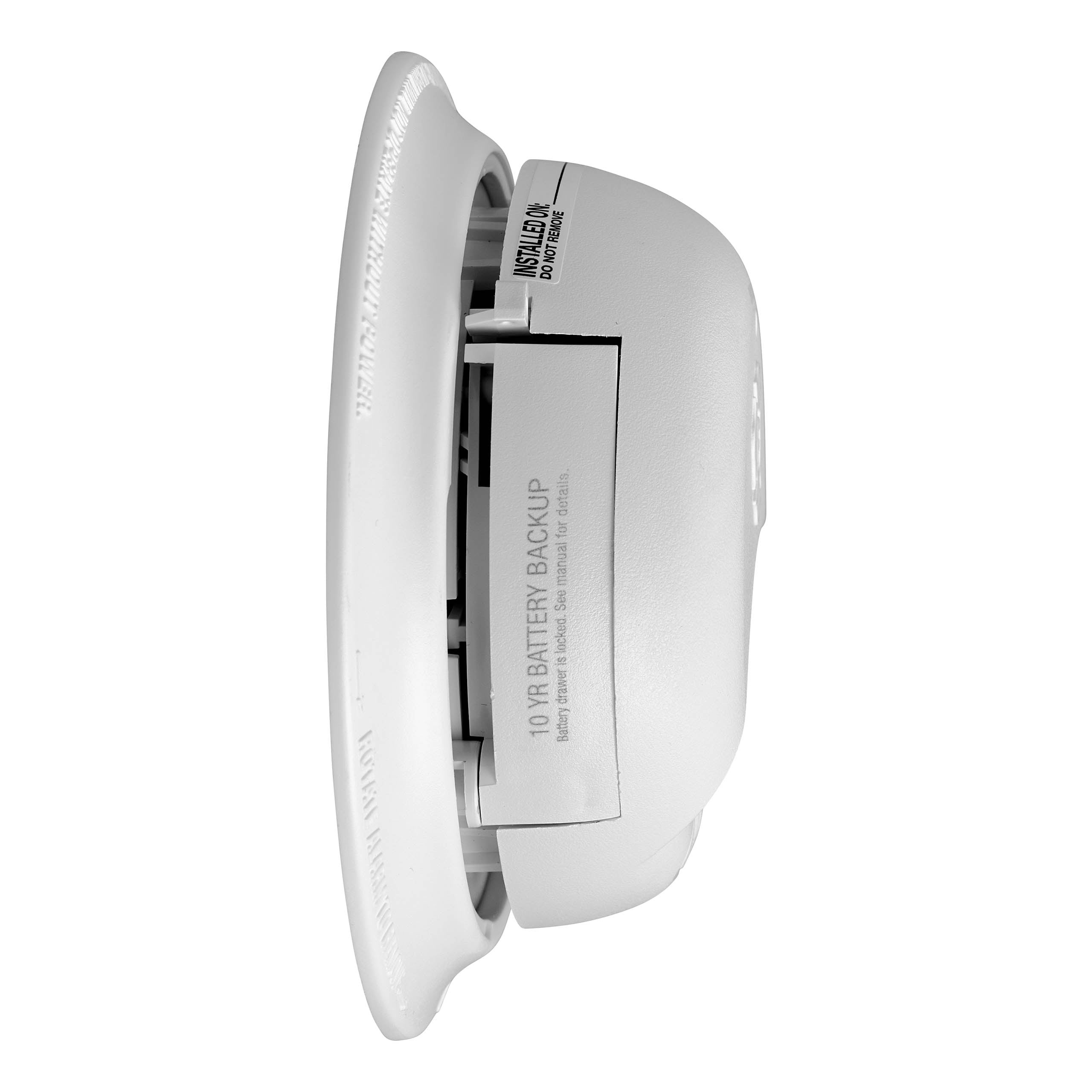 Detector de humo de ionización con cableado duro y batería de respaldo de 10 años de First Alert BRK (paquete de 6) 1046851