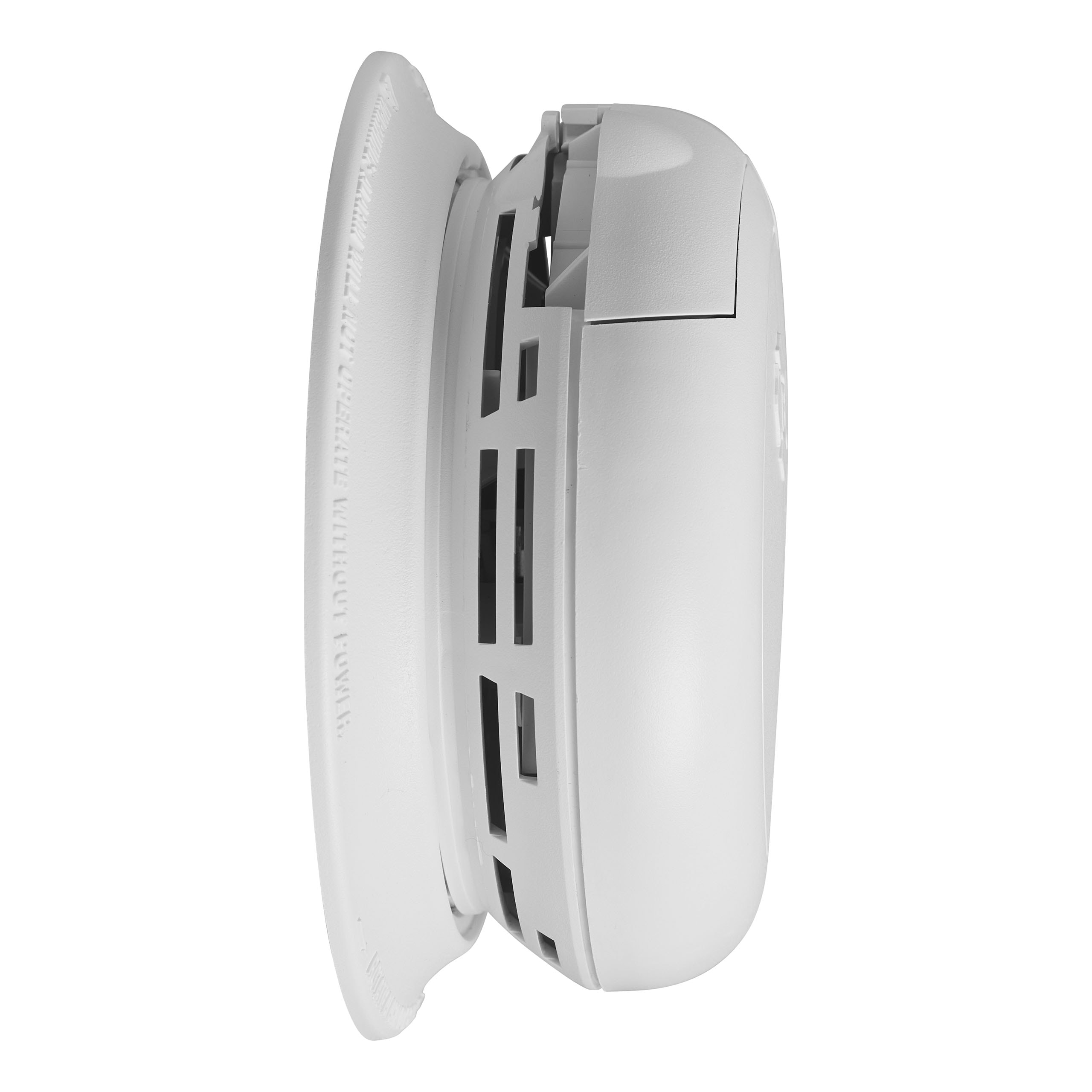 Detector de humo interconectado con alerta de voz, con cableado duro (con respaldo de batería) de First Alert BRK 1046720