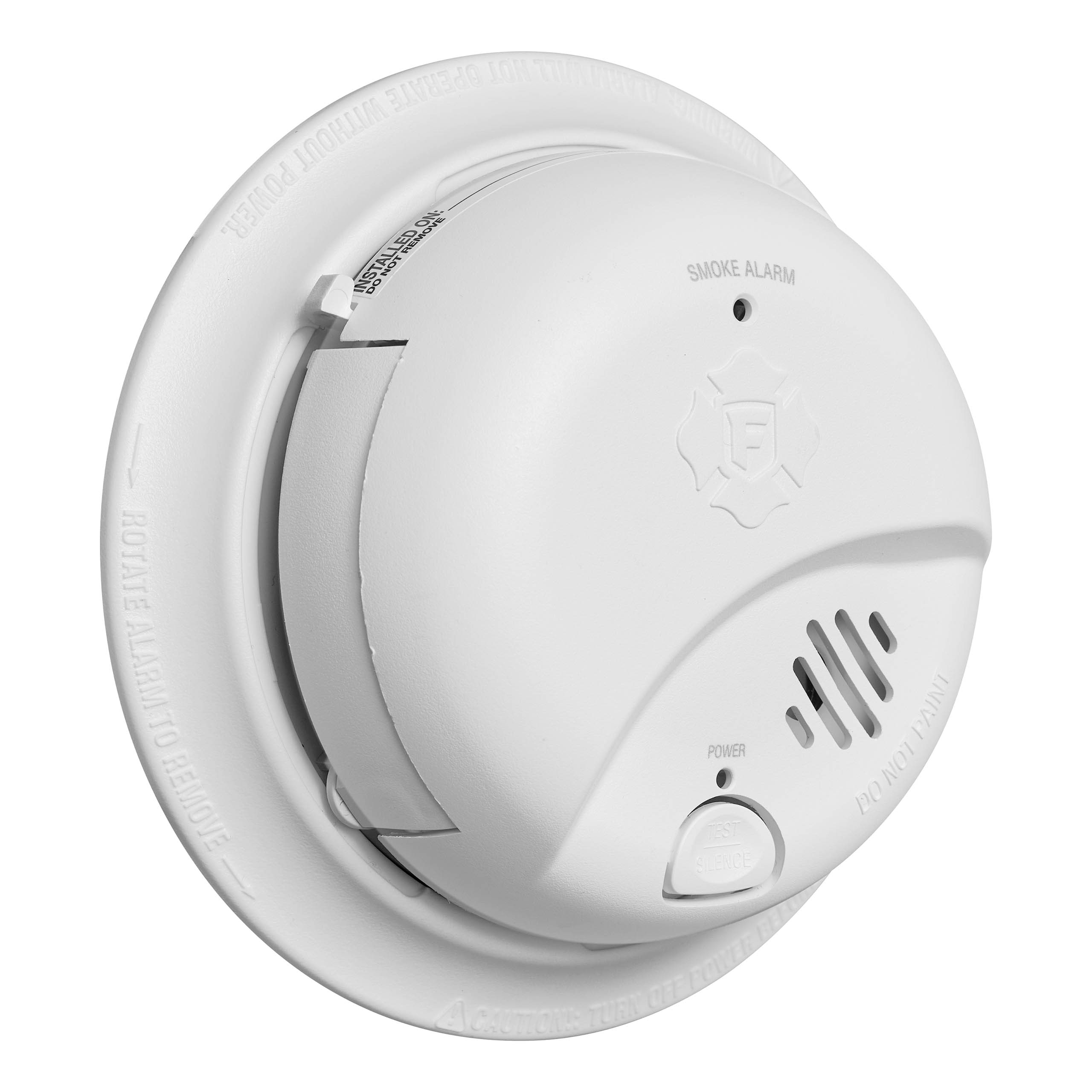 Detector de humo interconectado de ionización con cableado duro de batería de respaldo de 10 años de First Alert BRK 1046849