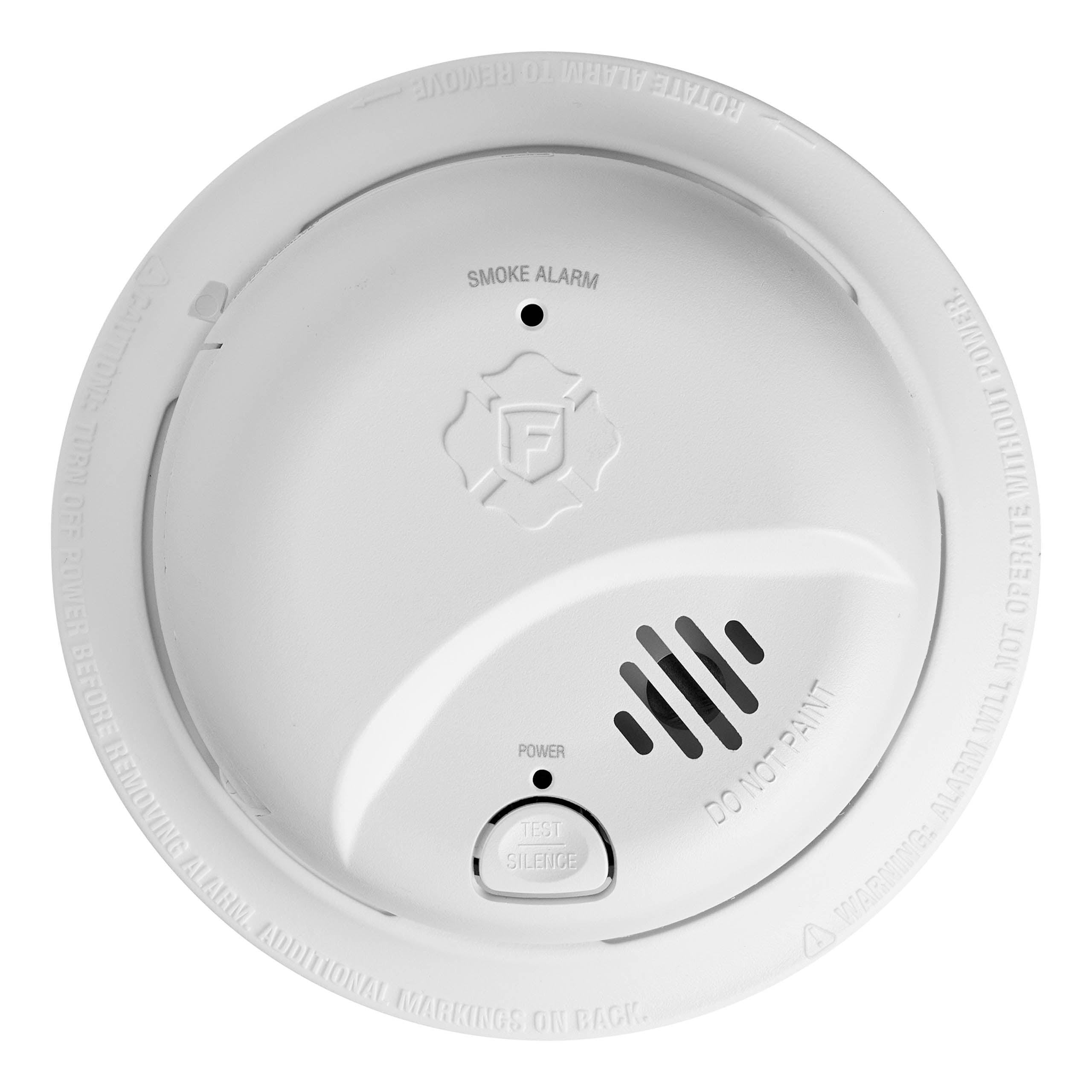 Detector de humo interconectado de ionización con cableado duro de batería de respaldo de 10 años de First Alert BRK 1046849
