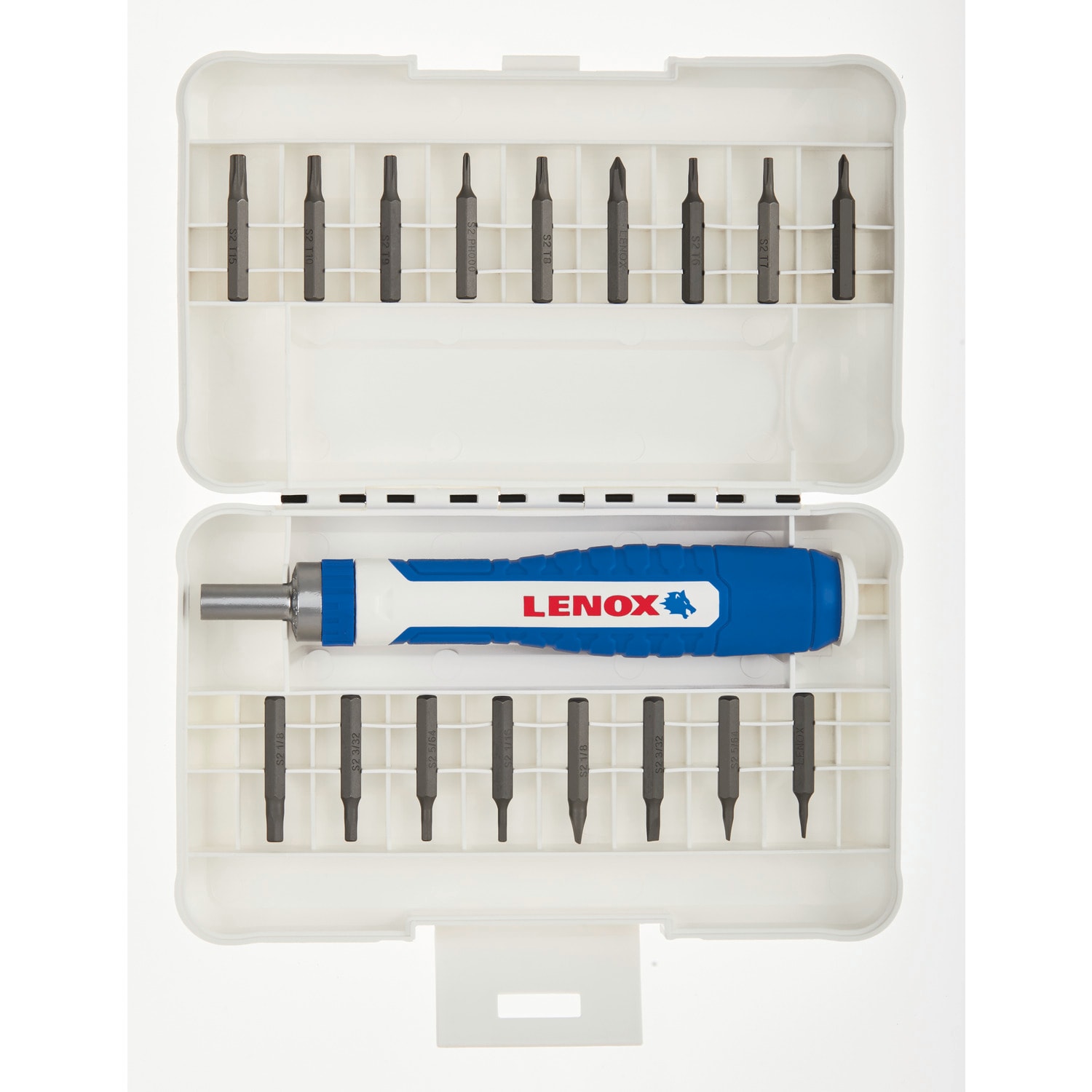 Juego de destornilladores multi-bit con trinquete magnético de 19 piezas LENOX LXHT60917