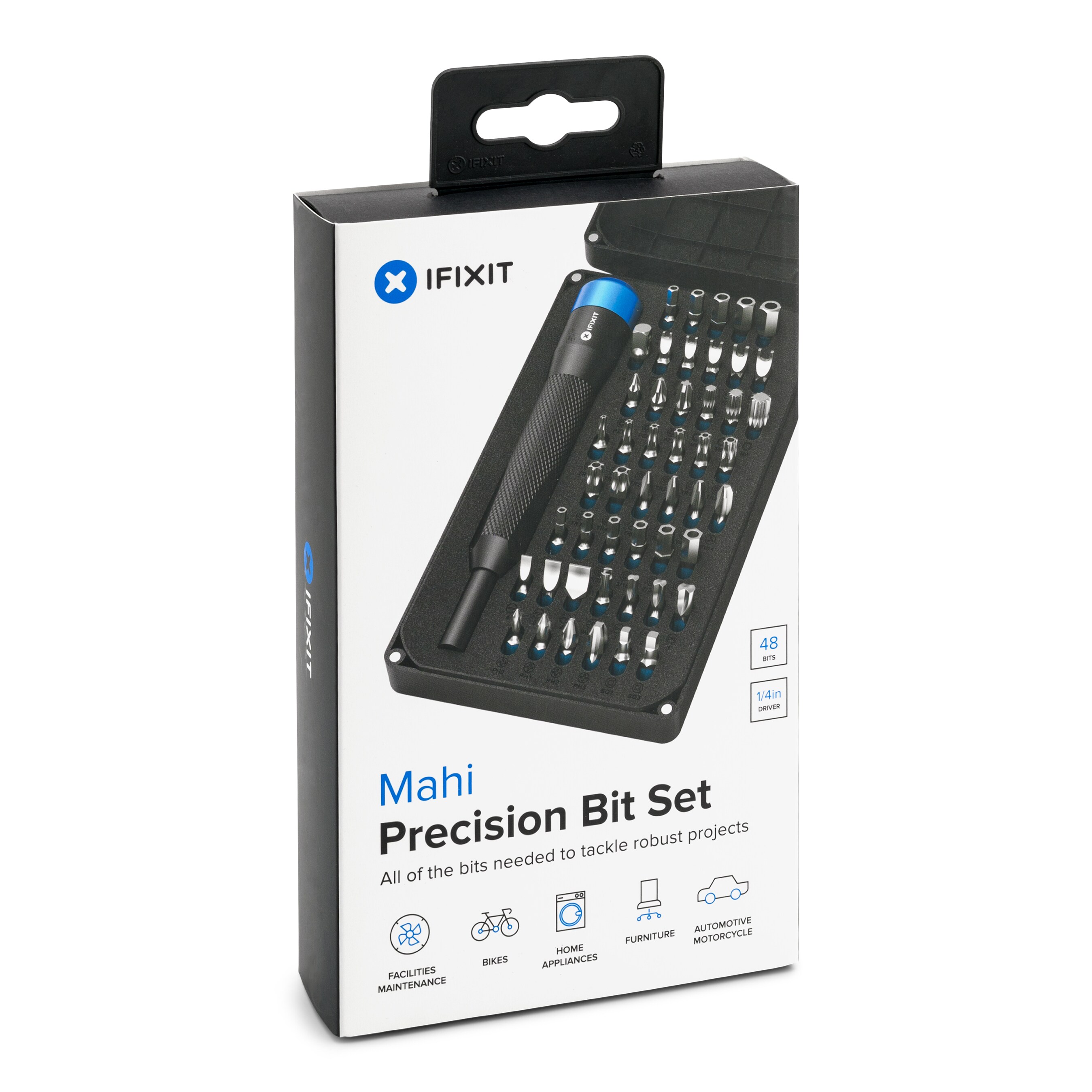 Juego de Destornilladores Magnéticos Multi-Bit de 1-1/4 pulgadas de 50 piezas de iFixit IF145-391-1