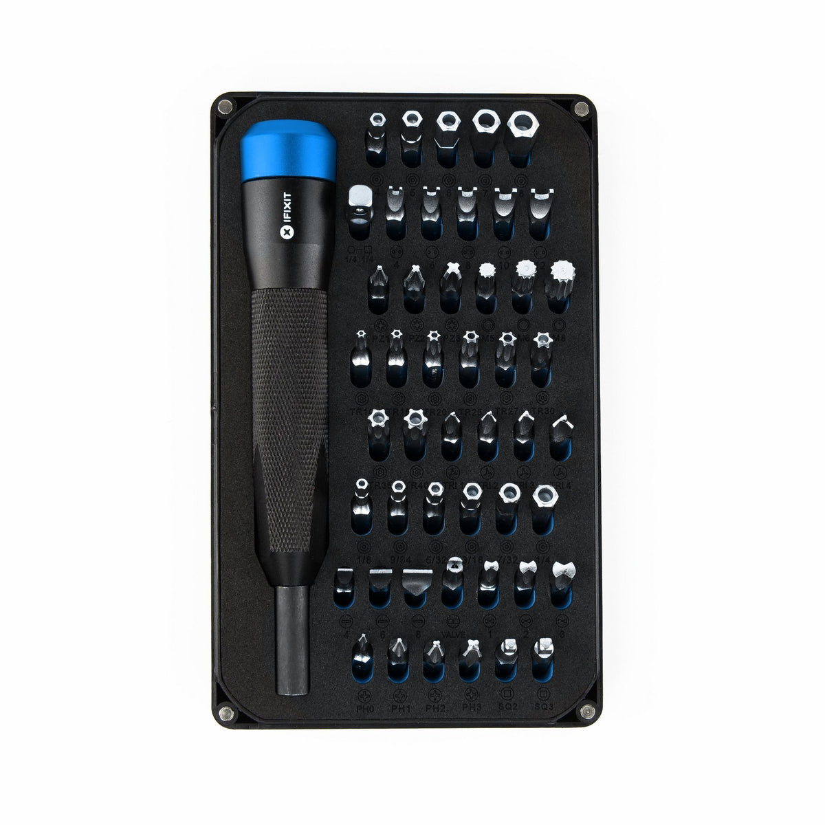 Juego de Destornilladores Magnéticos Multi-Bit de 1-1/4 pulgadas de 50 piezas de iFixit IF145-391-1