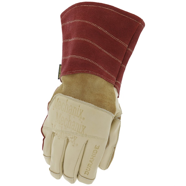 Guantes para soldadura Flux de Mechanix Wear tamaño mediano, color negro - MECWS-FLX-009.