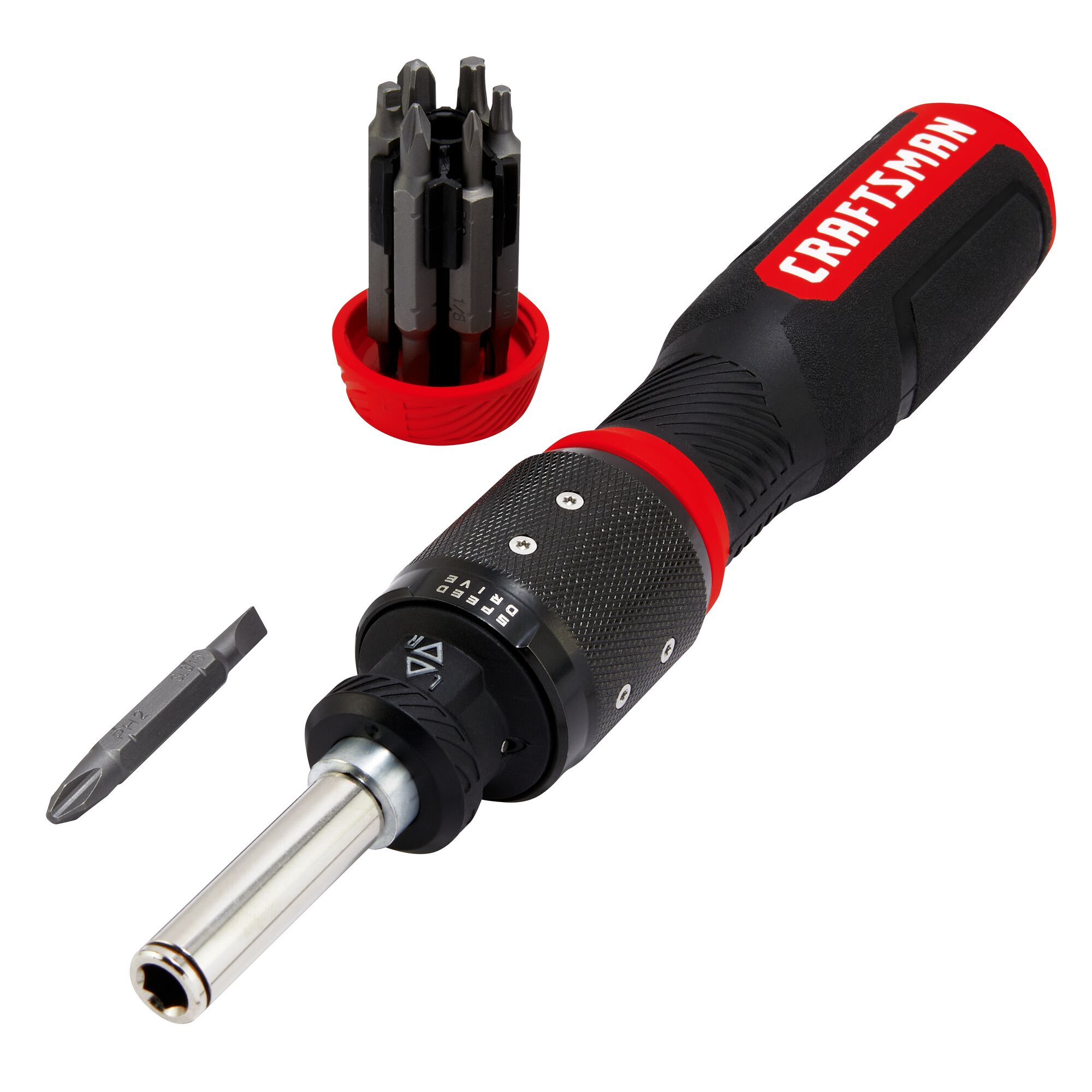Set de desarmadores de trinquete multiusos de 15 piezas de 1/4 a 1-5/8 pulgadas CRAFTSMAN CMHT68134