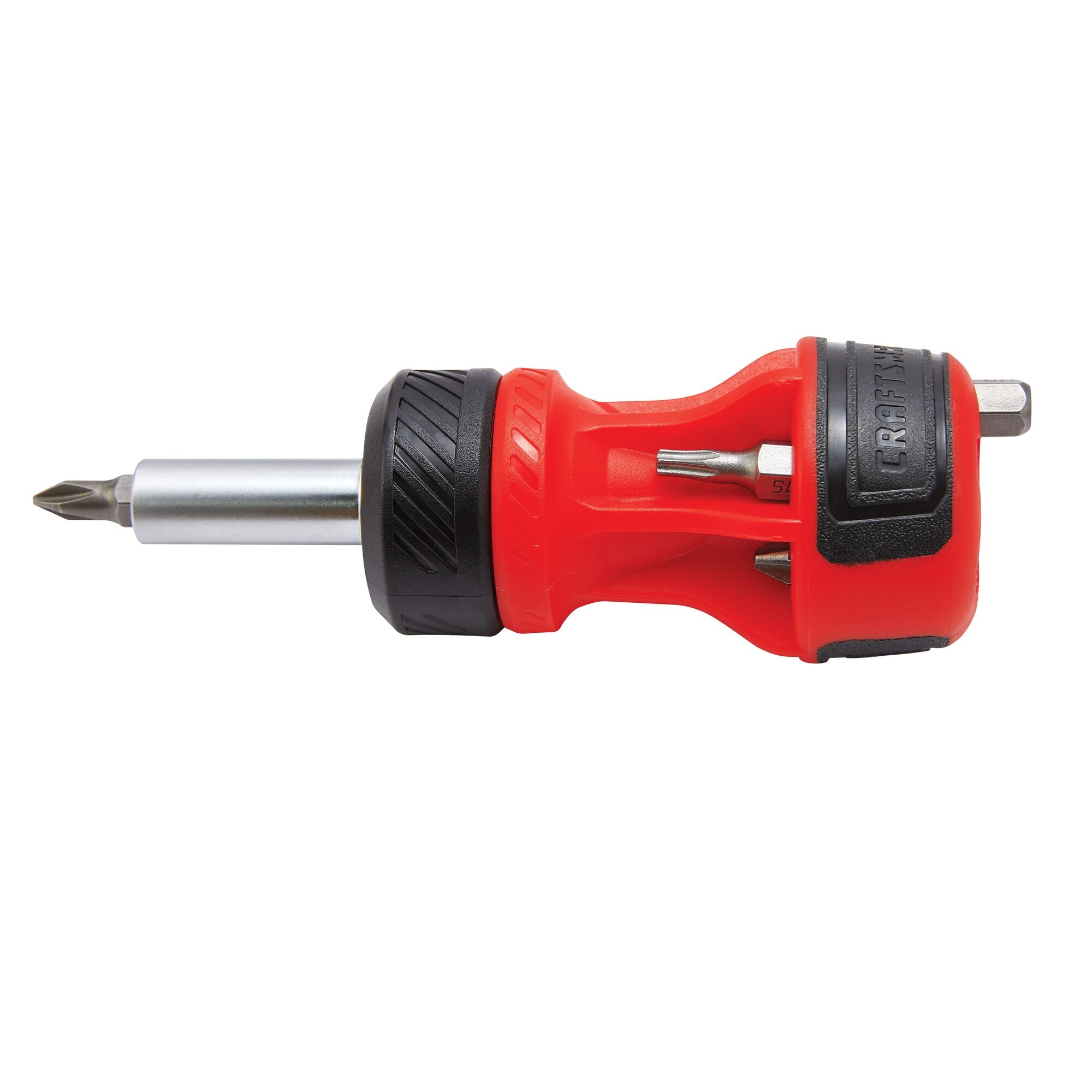 Juego de destornilladores multi-bits Craftsman de 8 piezas 1/4 a 1 pulgada con trinquete magnético CMHT68132