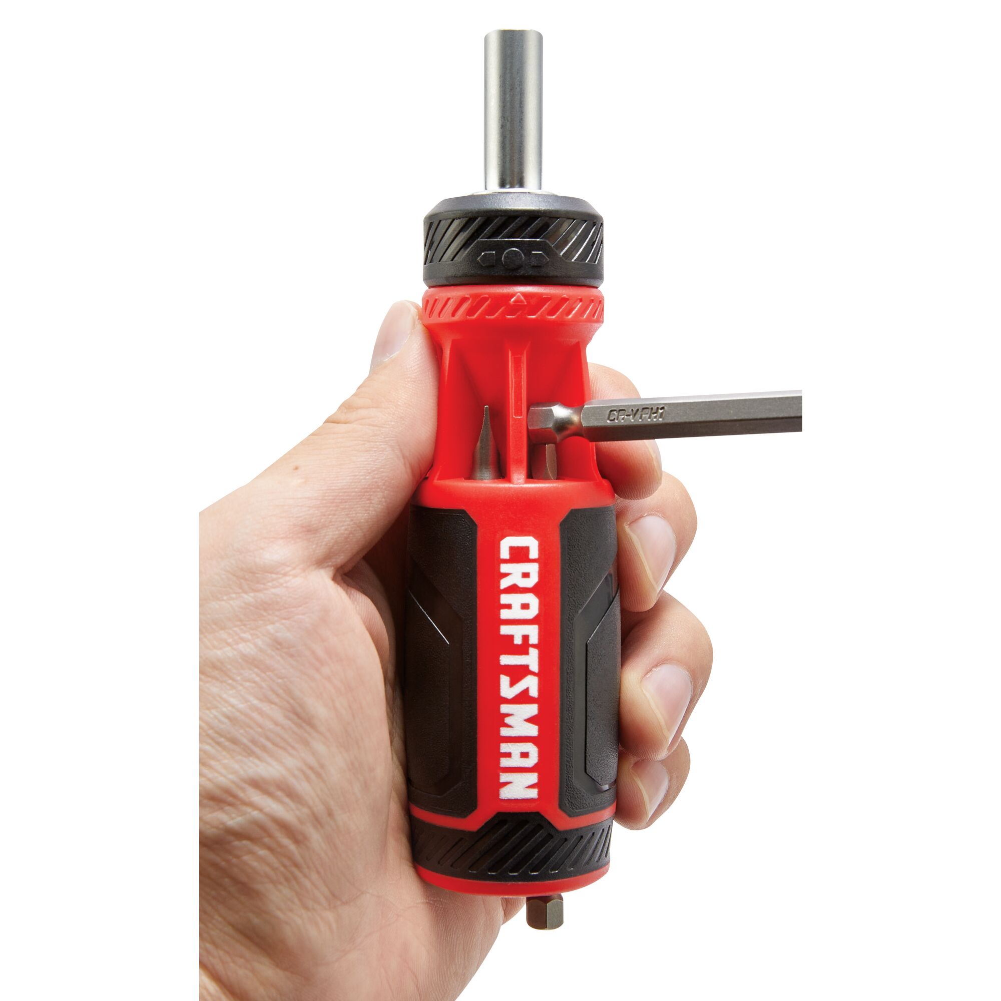 Juego de destornillador magnético de trinquete multiusos de 7 piezas de 1/4 a 1 pulgada de CRAFTSMAN CMHT68131