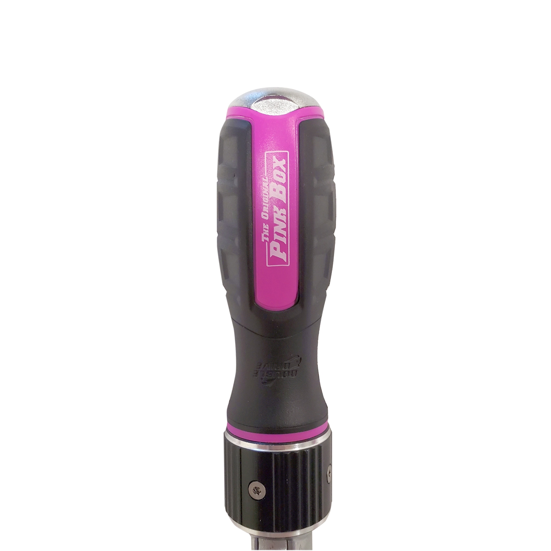 Juego de destornilladores multibit con trinquete magnético de 24 piezas de The Original Pink Box PB2SDD
