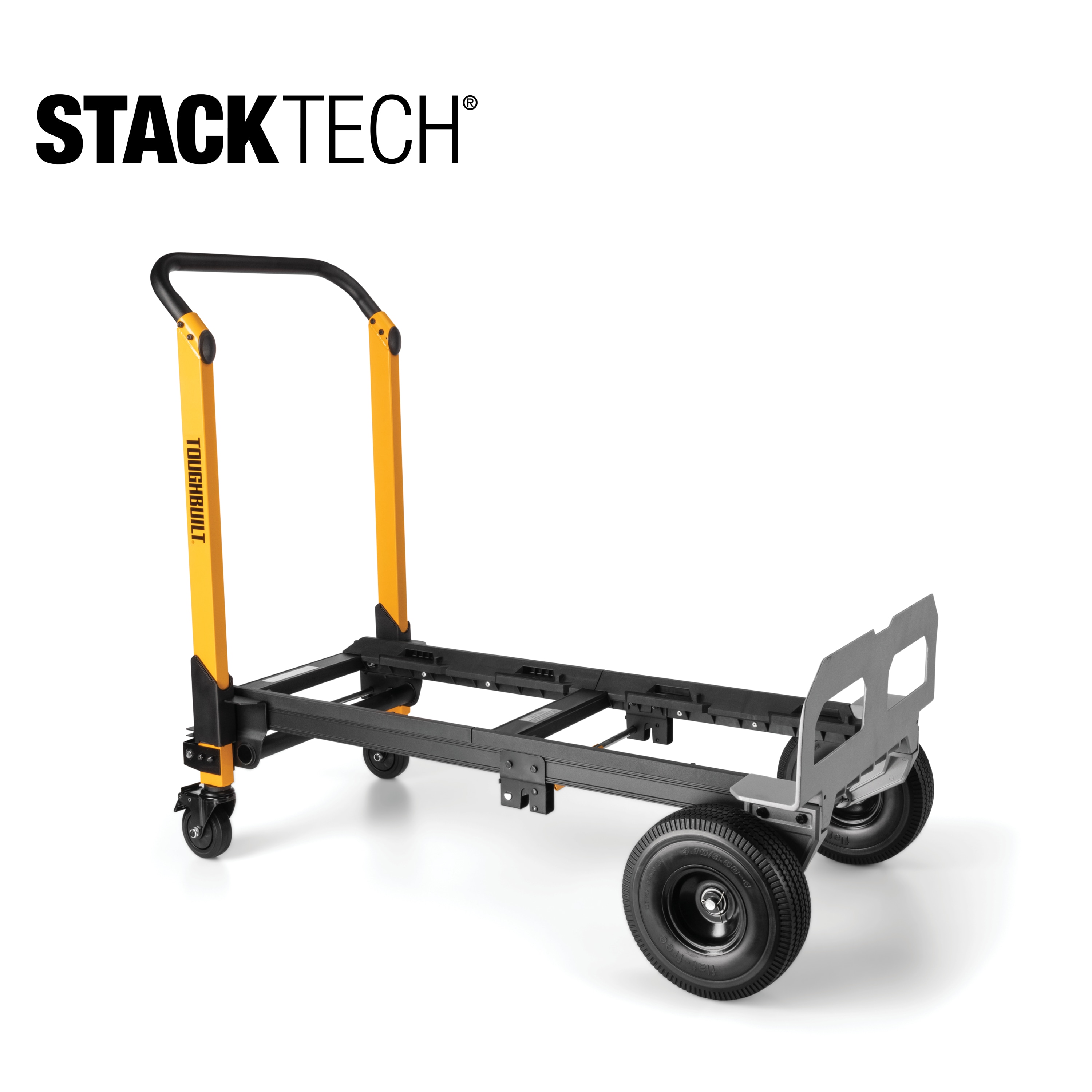 Carretilla de mano convertible de aluminio TOUGHBUILT con capacidad de 800 lb y 4 ruedas en varios colores/acabados