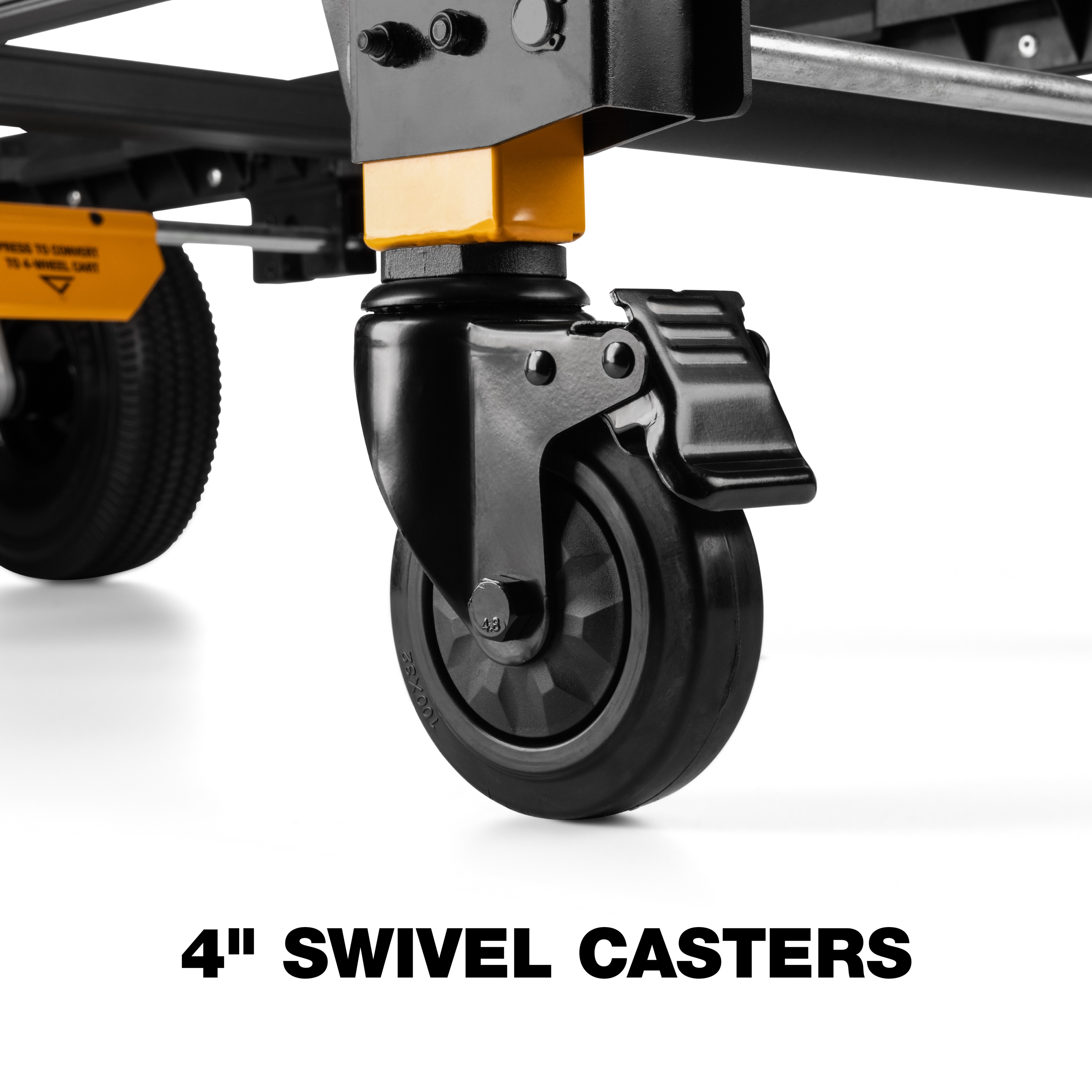 Carretilla de mano convertible de aluminio TOUGHBUILT con capacidad de 800 lb y 4 ruedas en varios colores/acabados