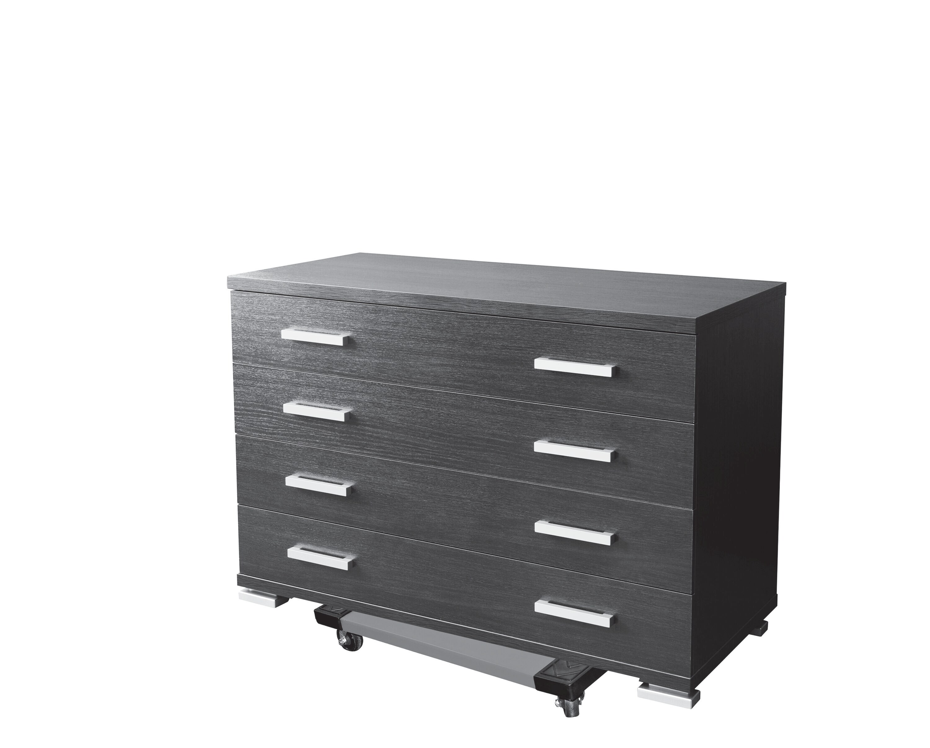 Carretilla de resina azul de 4 ruedas con capacidad de 1000 libras Milwaukee 73730