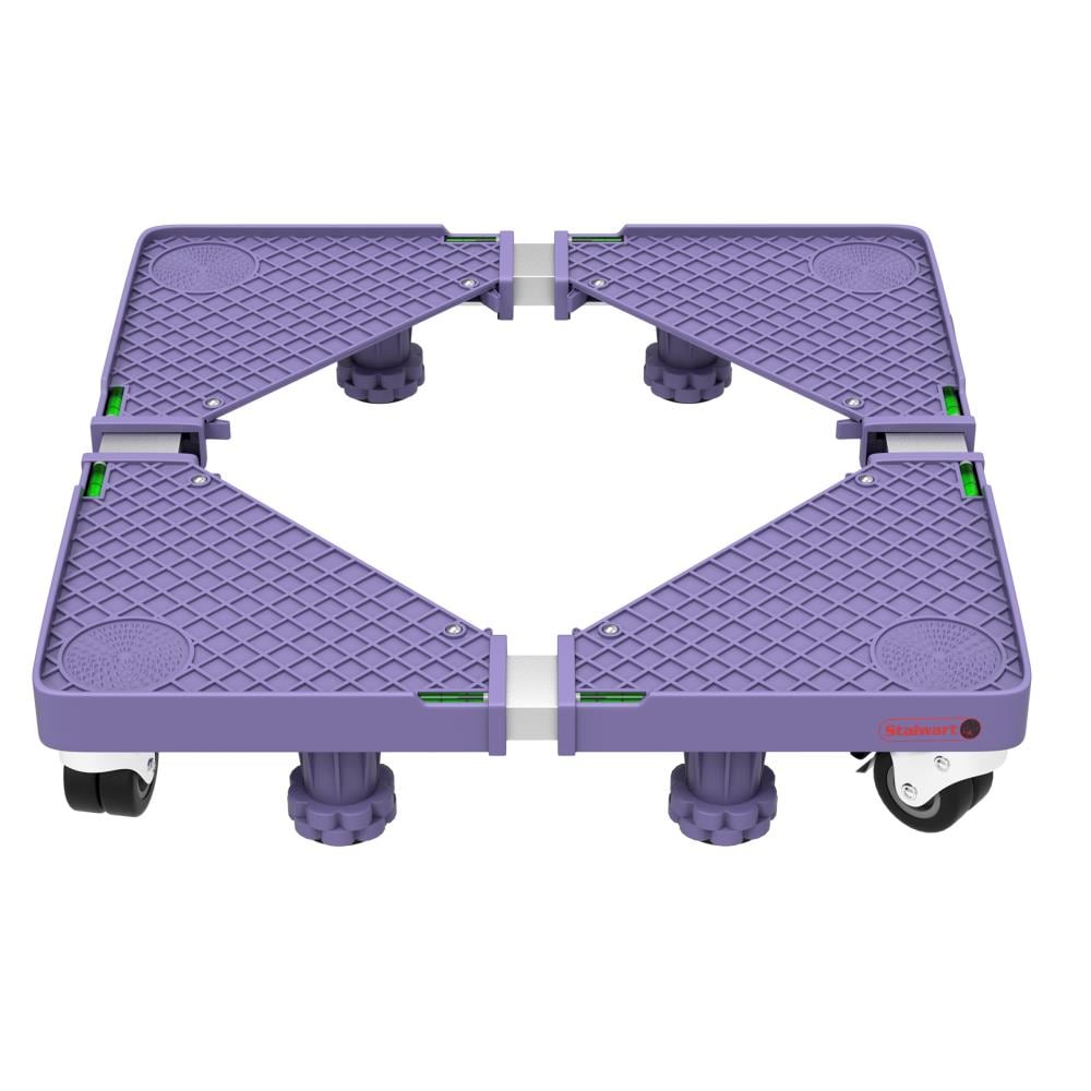 Carrito de acero morado para muebles de 1100 libras de capacidad y 4 ruedas de Fleming Supply 770498UKS