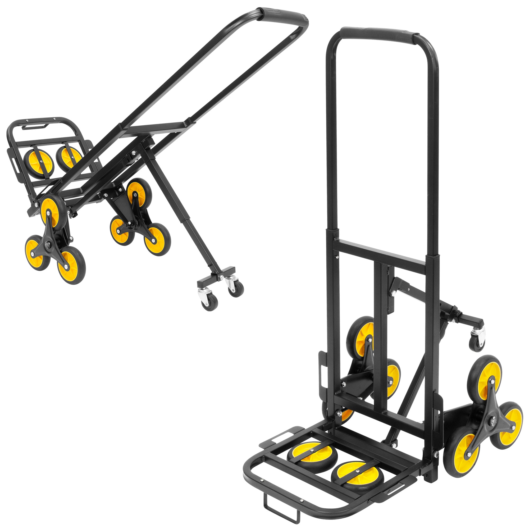 Carrito de aluminio Mount-It! con capacidad de 330 libras y 4 ruedas en varios colores/acabados MI-924
